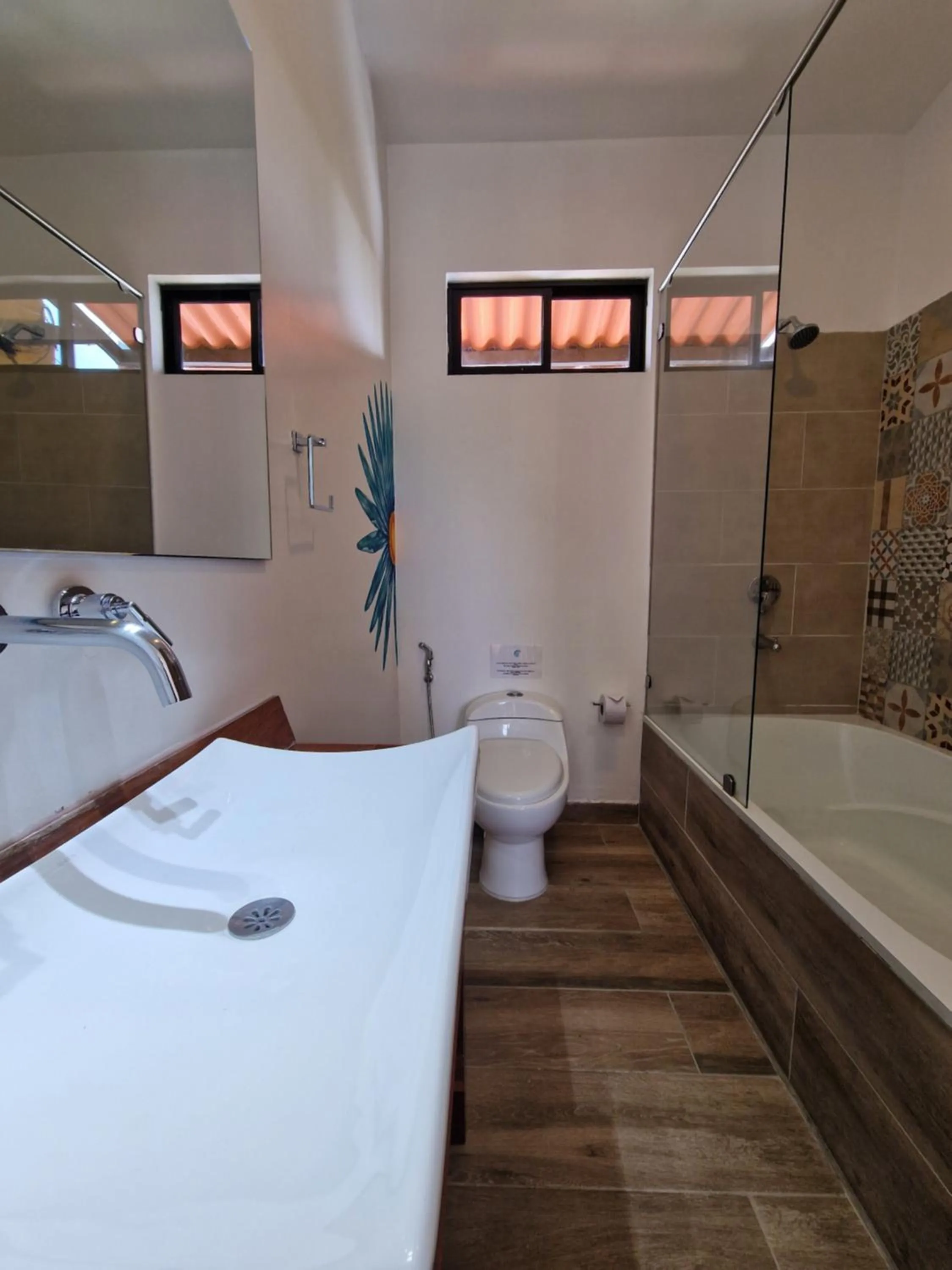 Bathroom, Bed in Hotel La Caracola Salento