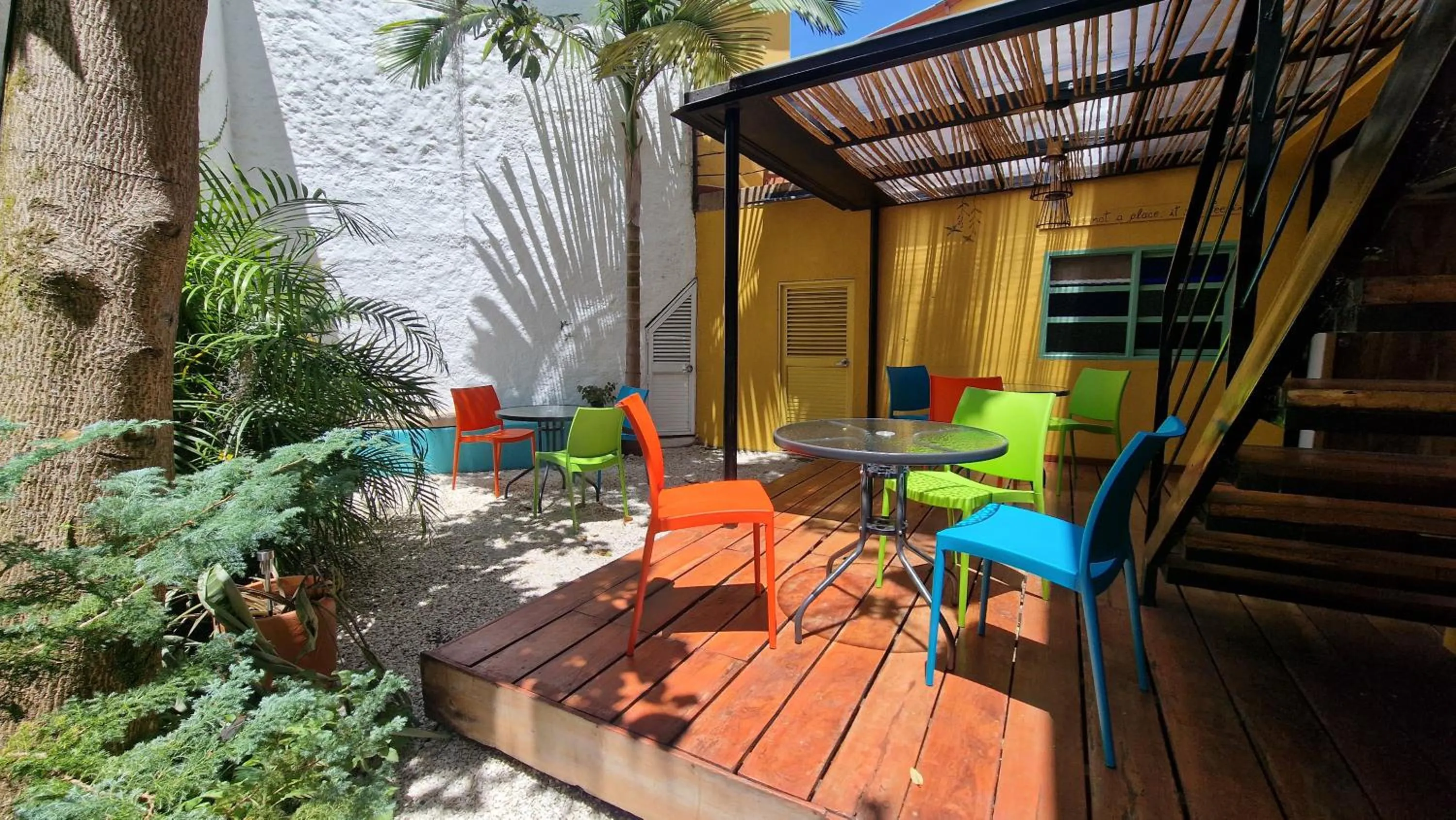 Patio in Hotel La Caracola Salento