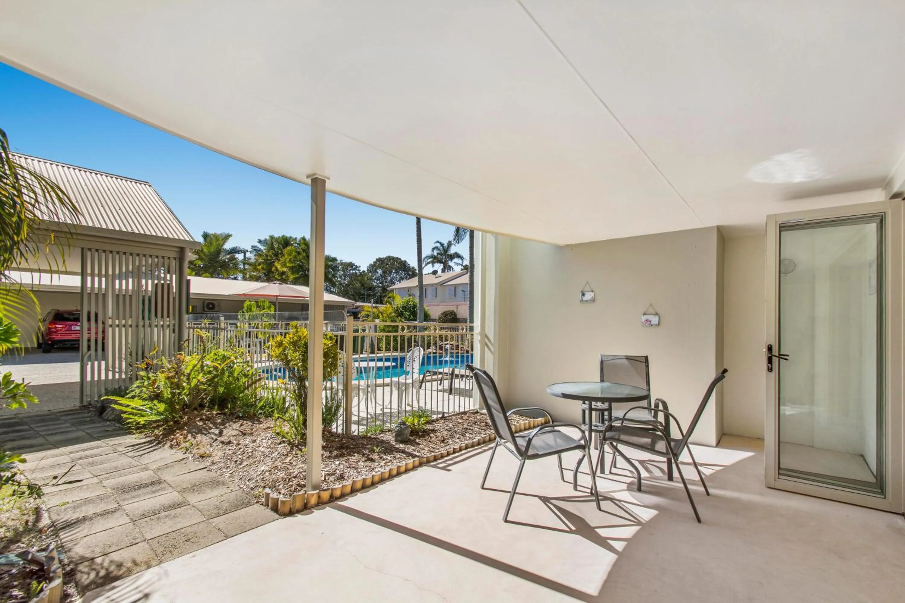 Patio in Noosa River Palms