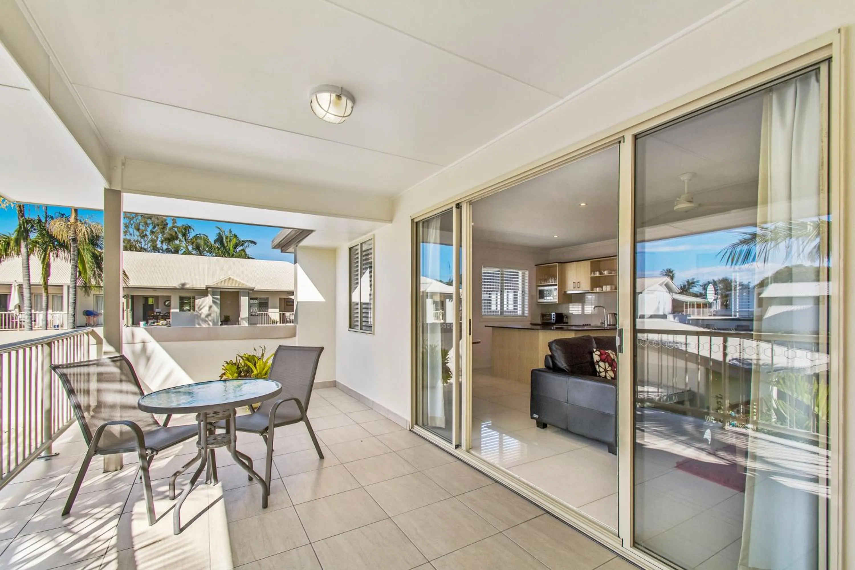 Patio in Noosa River Palms