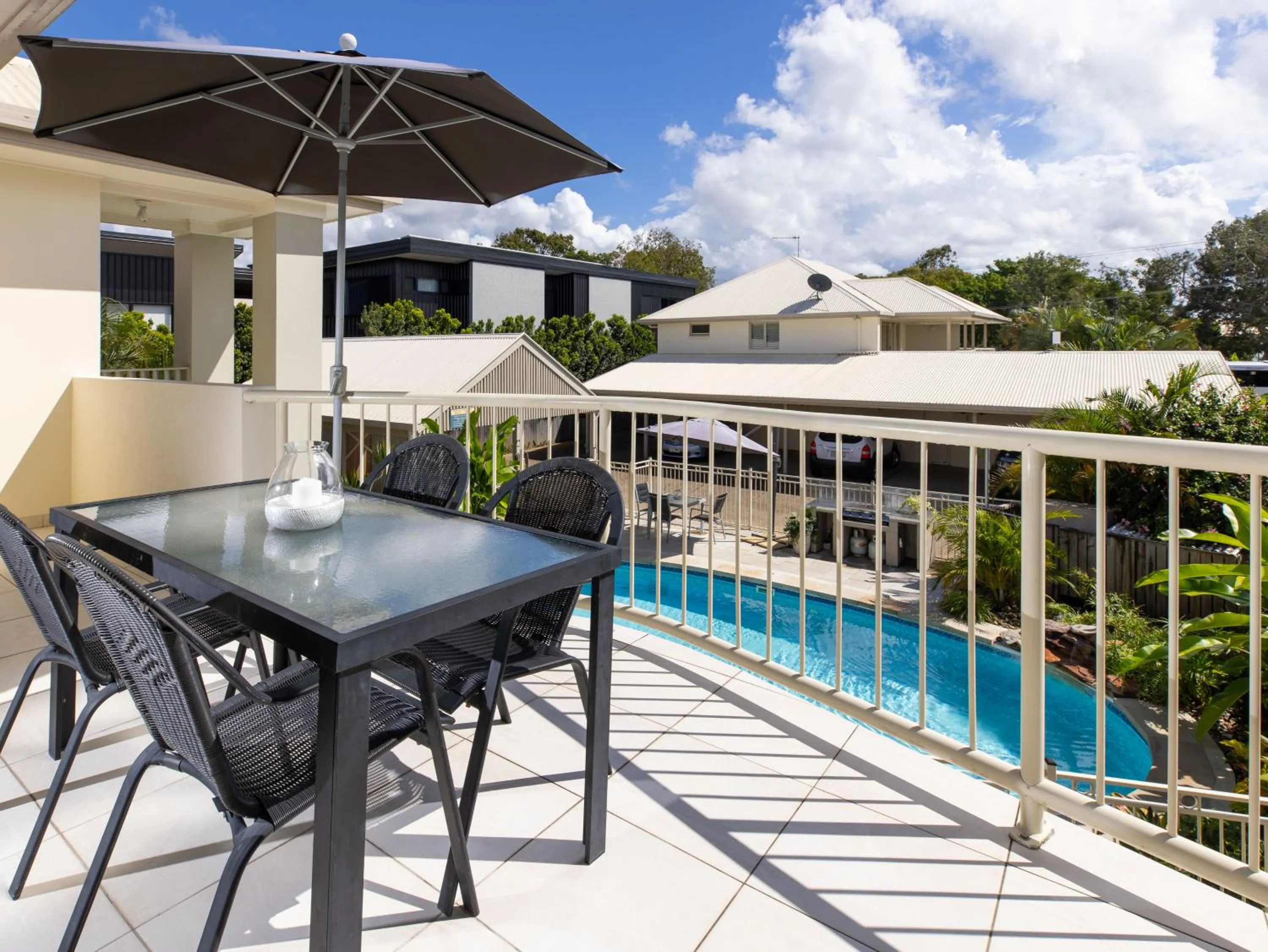 Balcony/Terrace in Noosa River Palms