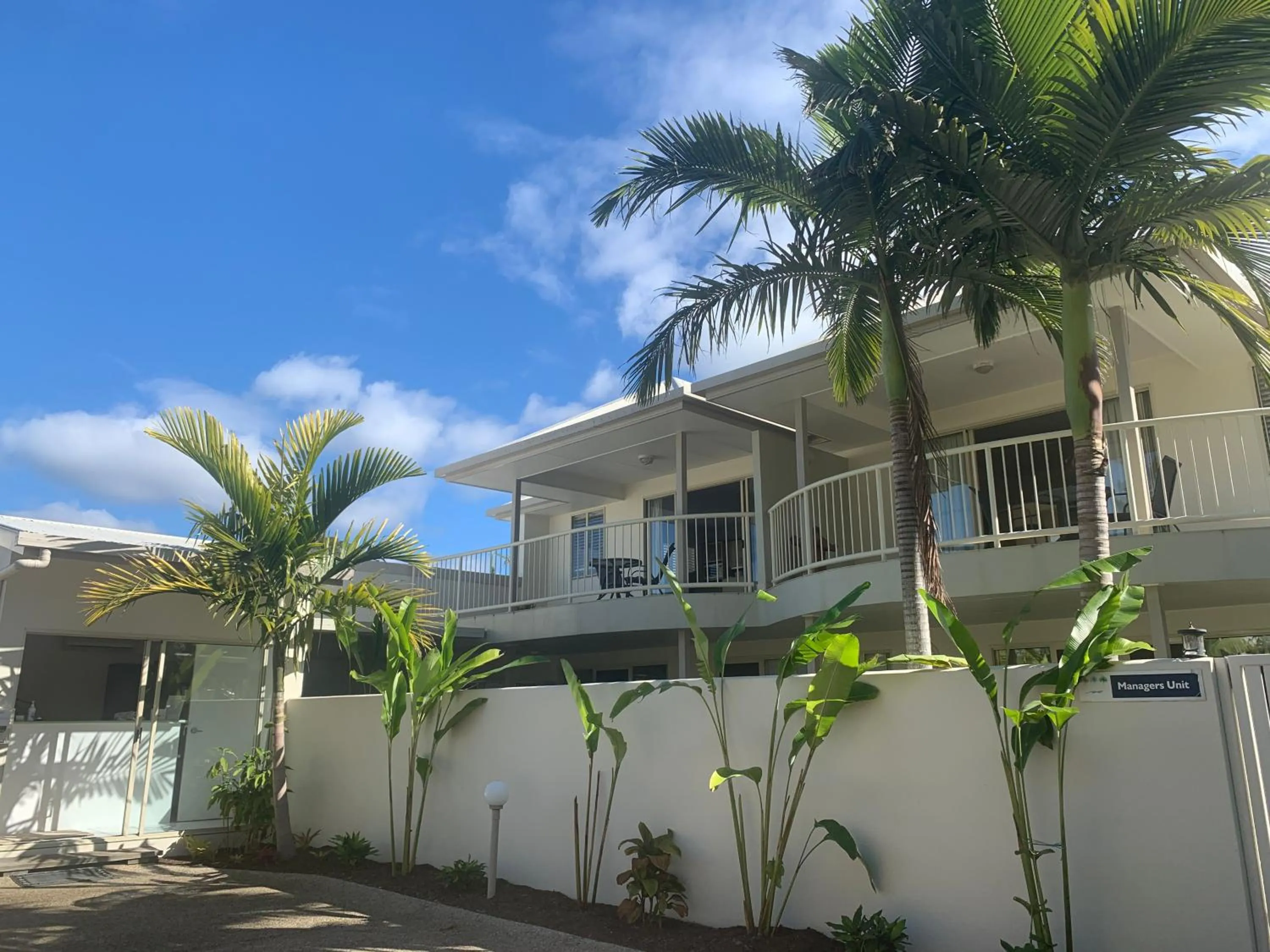 Facade/entrance in Noosa River Palms