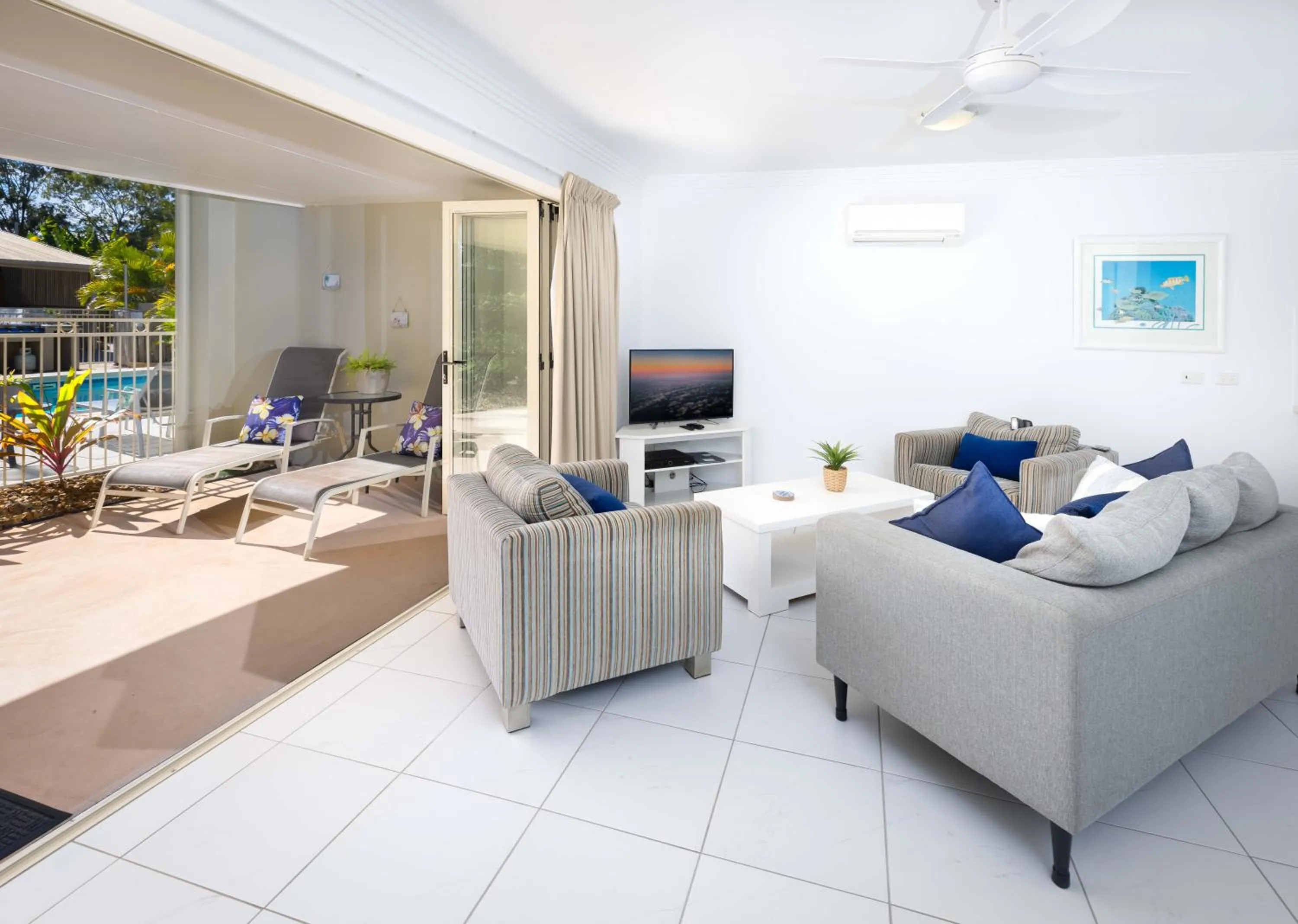 Patio in Noosa River Palms