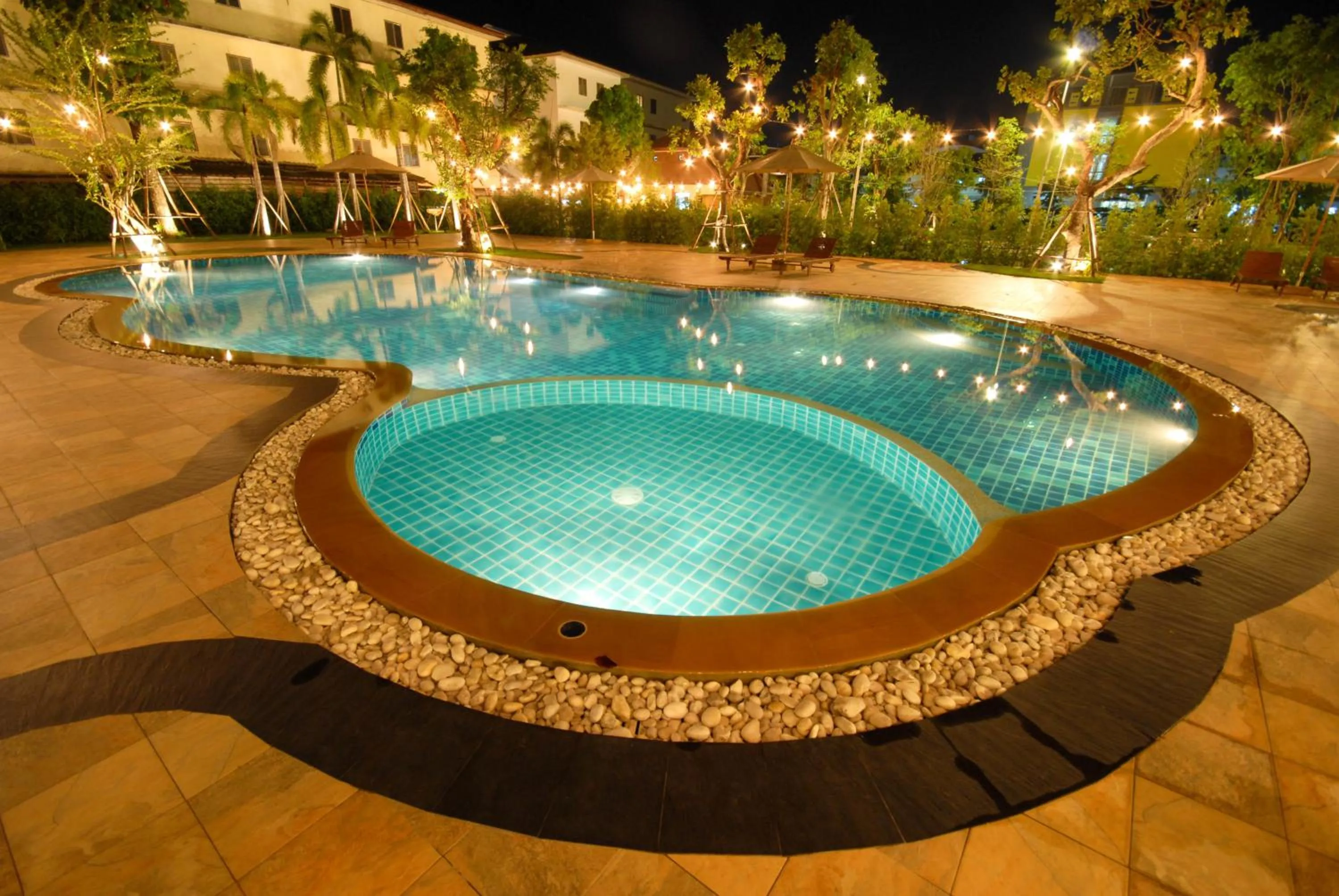 Swimming pool in Phufa Waree Chiangrai Resort - SHA Extra Plus
