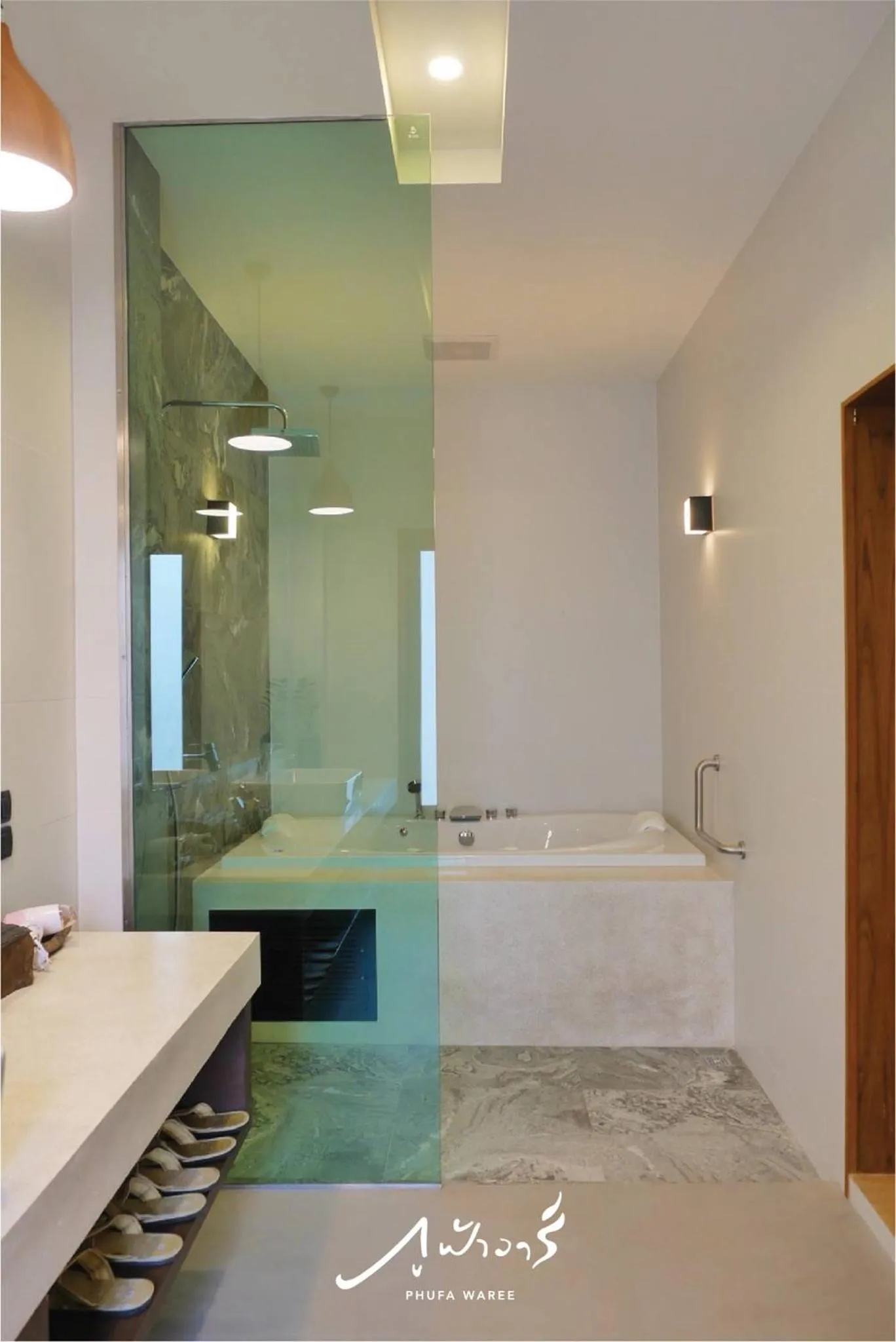 Bathroom in Phufa Waree Chiangrai Resort - SHA Extra Plus