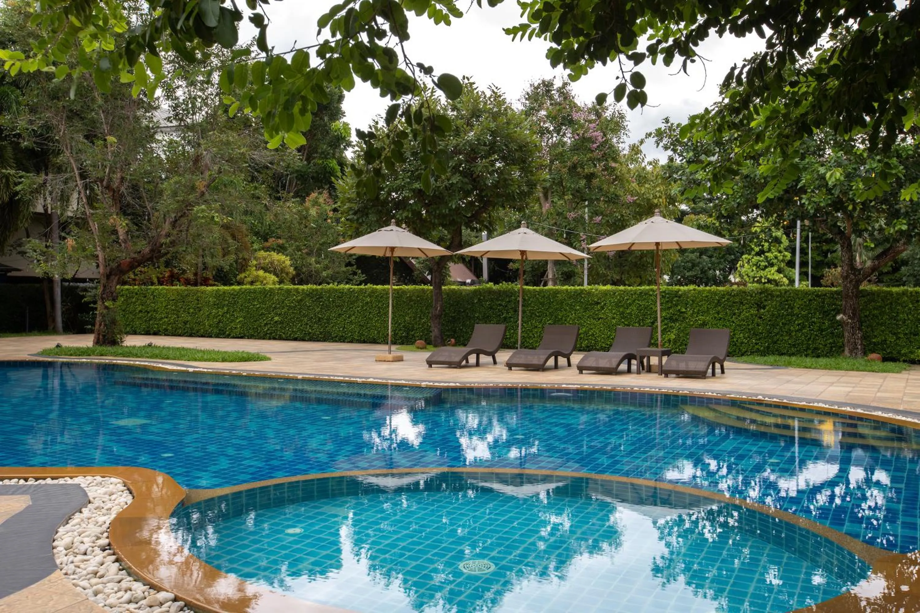 Swimming pool in Phufa Waree Chiangrai Resort - SHA Extra Plus