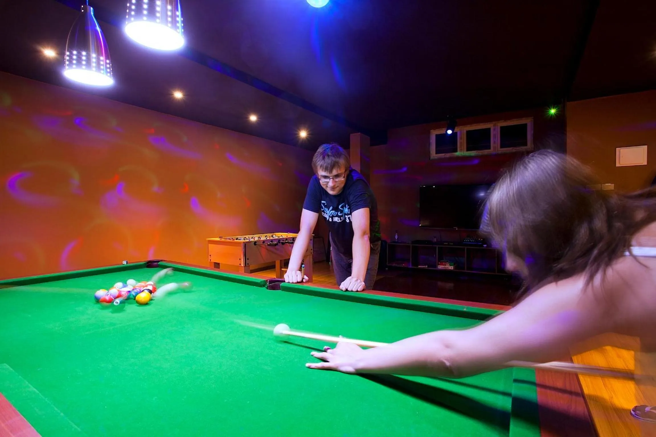 Billiard in Kaani Beach Hotel