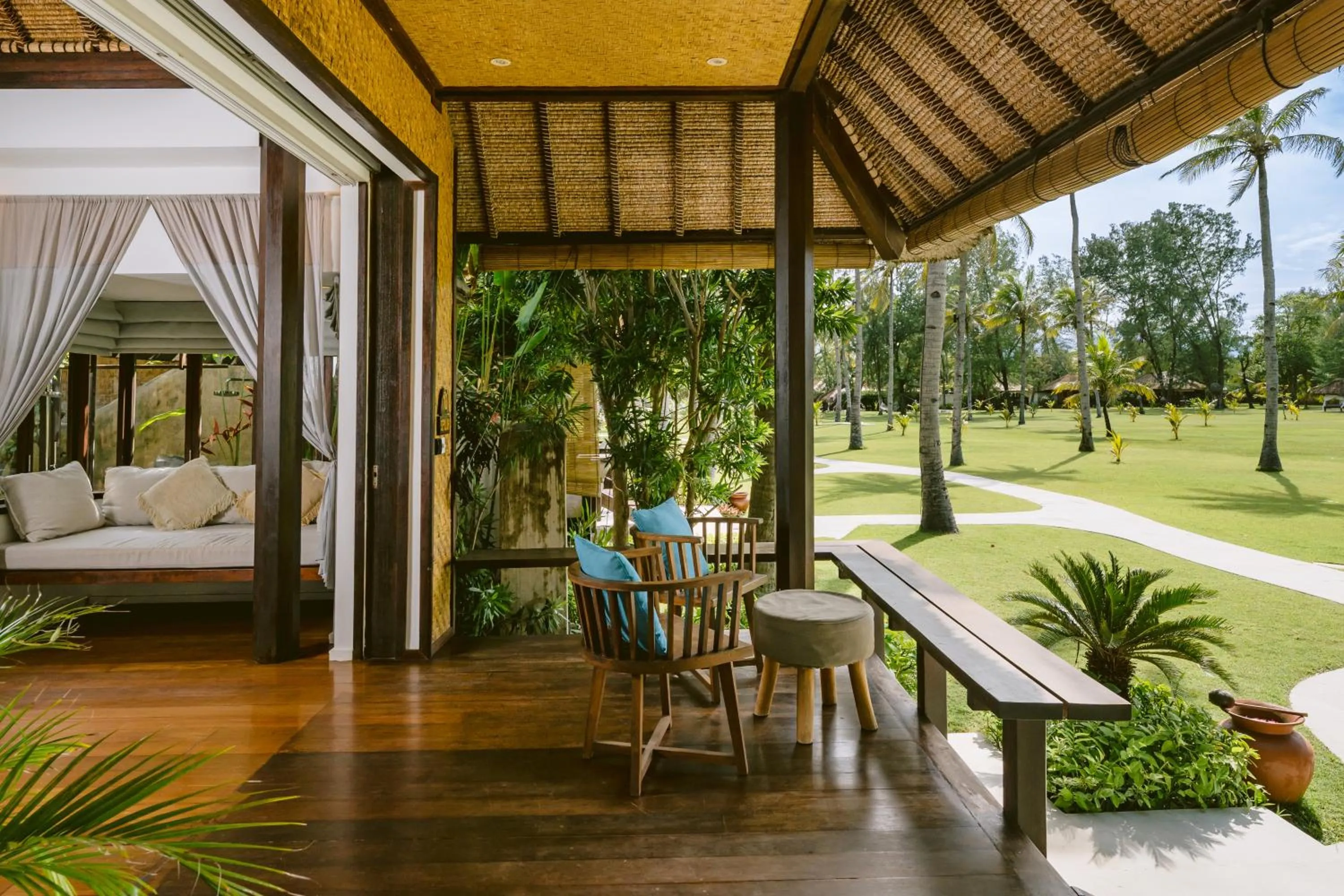 Balcony/Terrace in Pondok Santi Estate