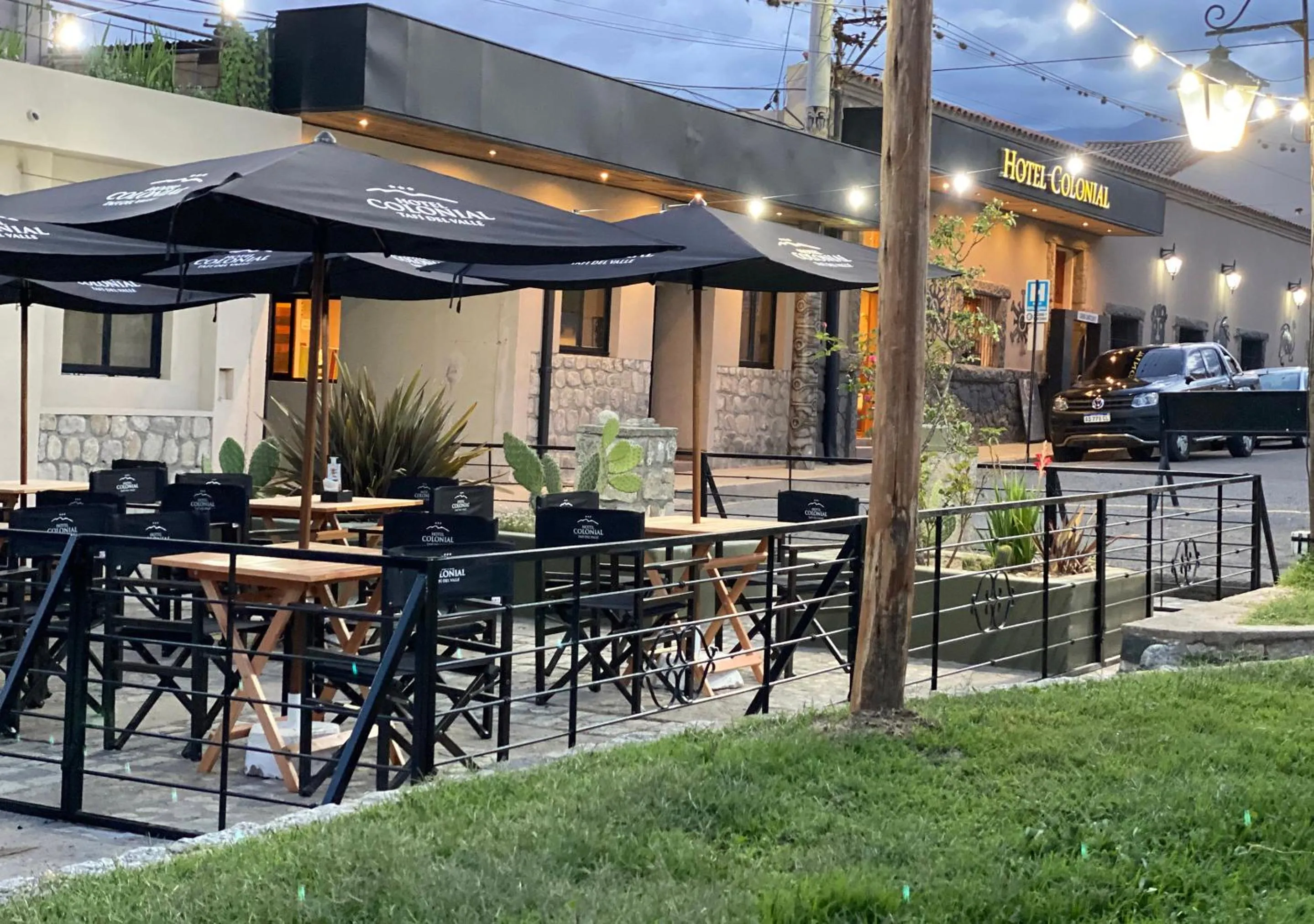 Balcony/Terrace in Hotel Colonial Tafi del Valle by DOT Tradition