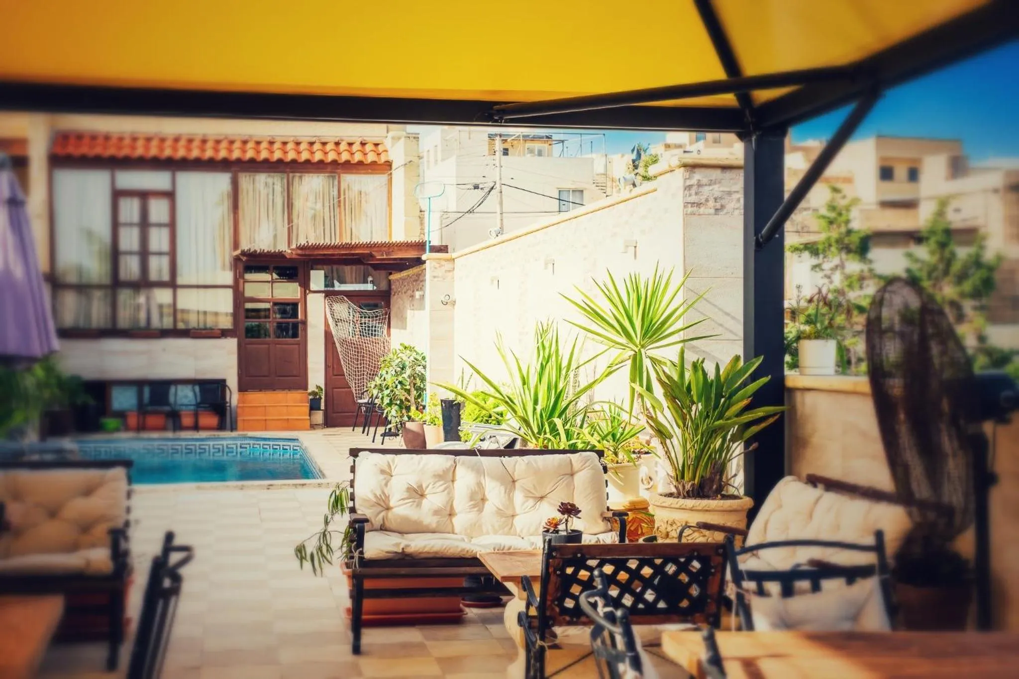 Patio in Narcisa Farmhouse