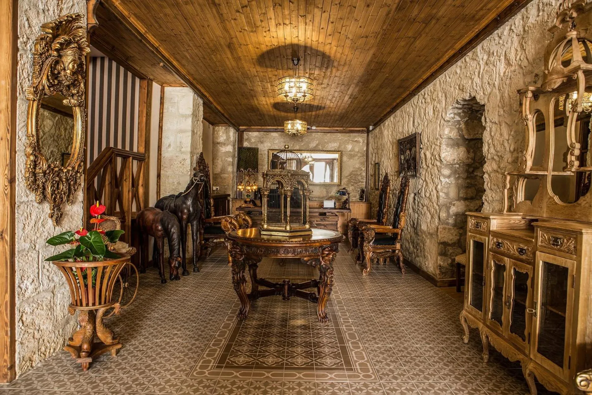 Lobby or reception in kyrenia palace boutique hotel