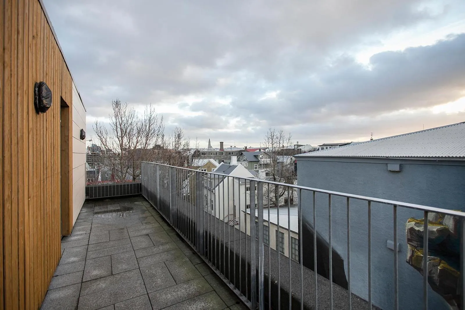 City view in Planet Apartments