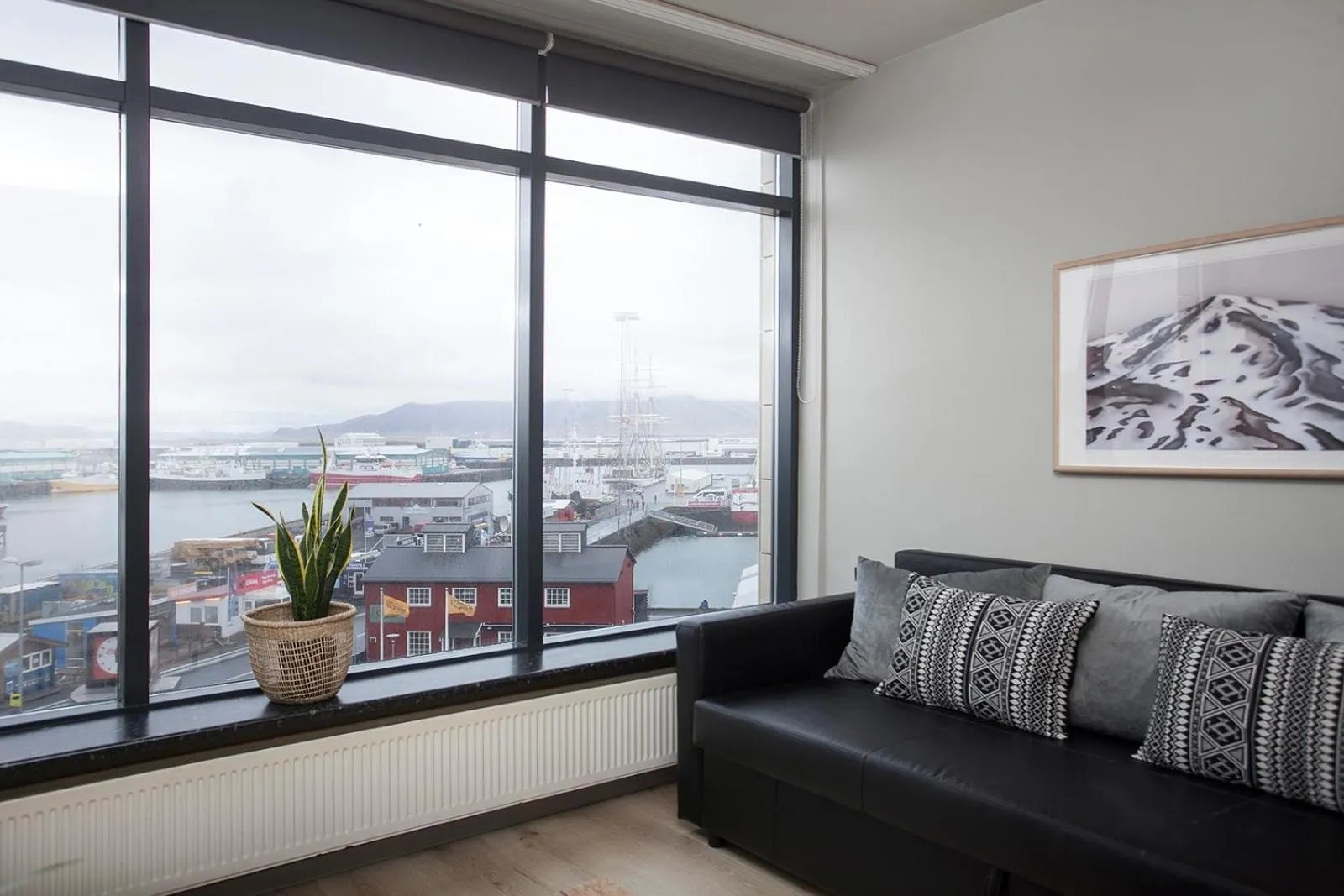 Living room in Planet Apartments