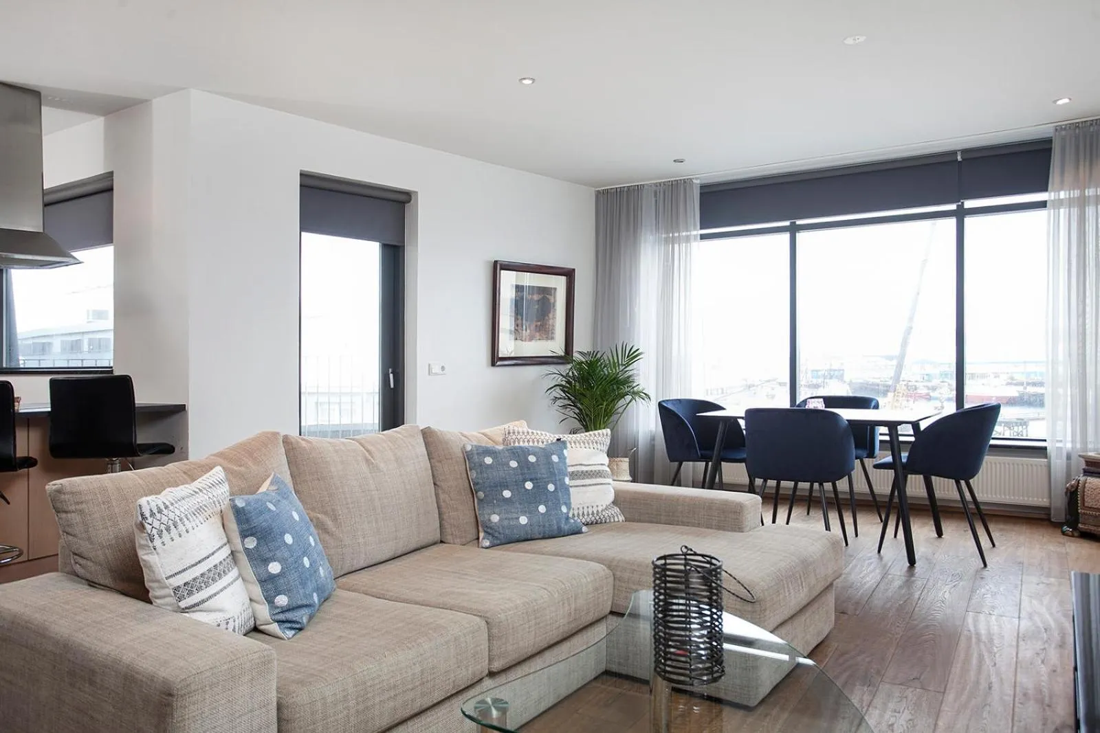 Living room in Planet Apartments