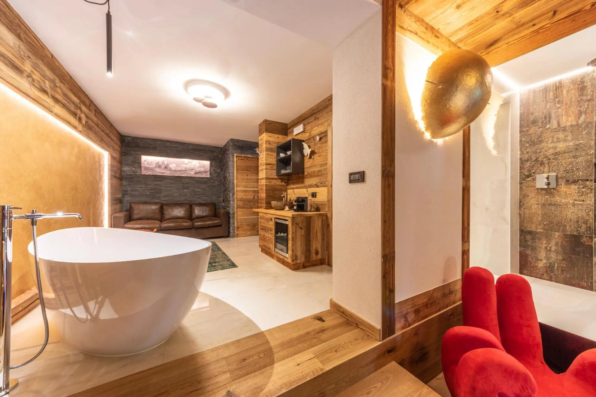 Bathroom in Alpine Refuge Villa Adler