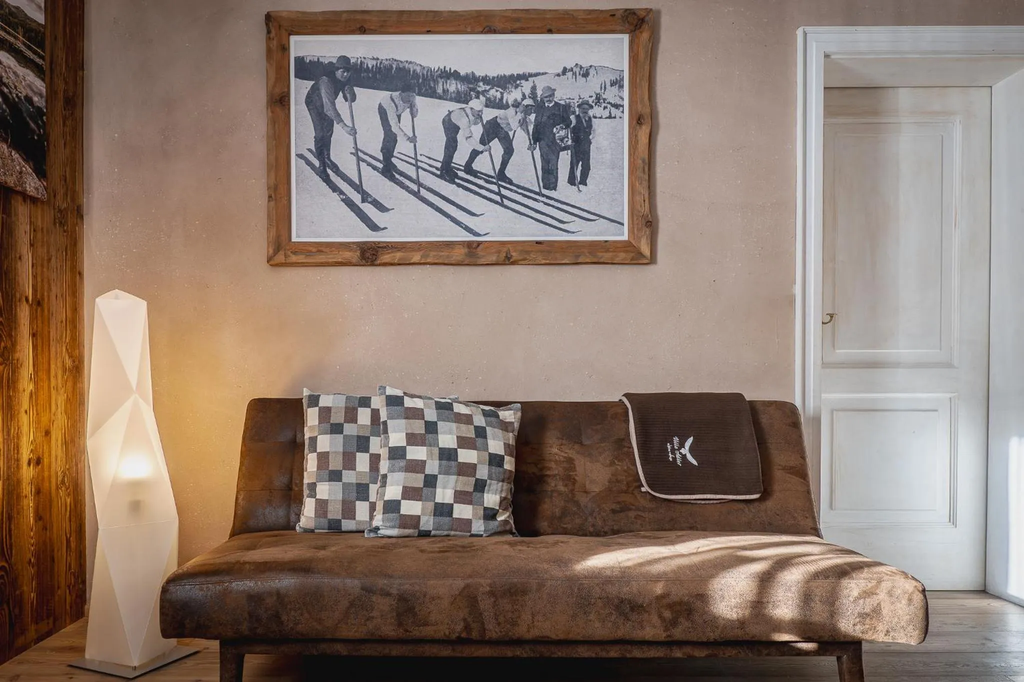 Living room in Alpine Refuge Villa Adler