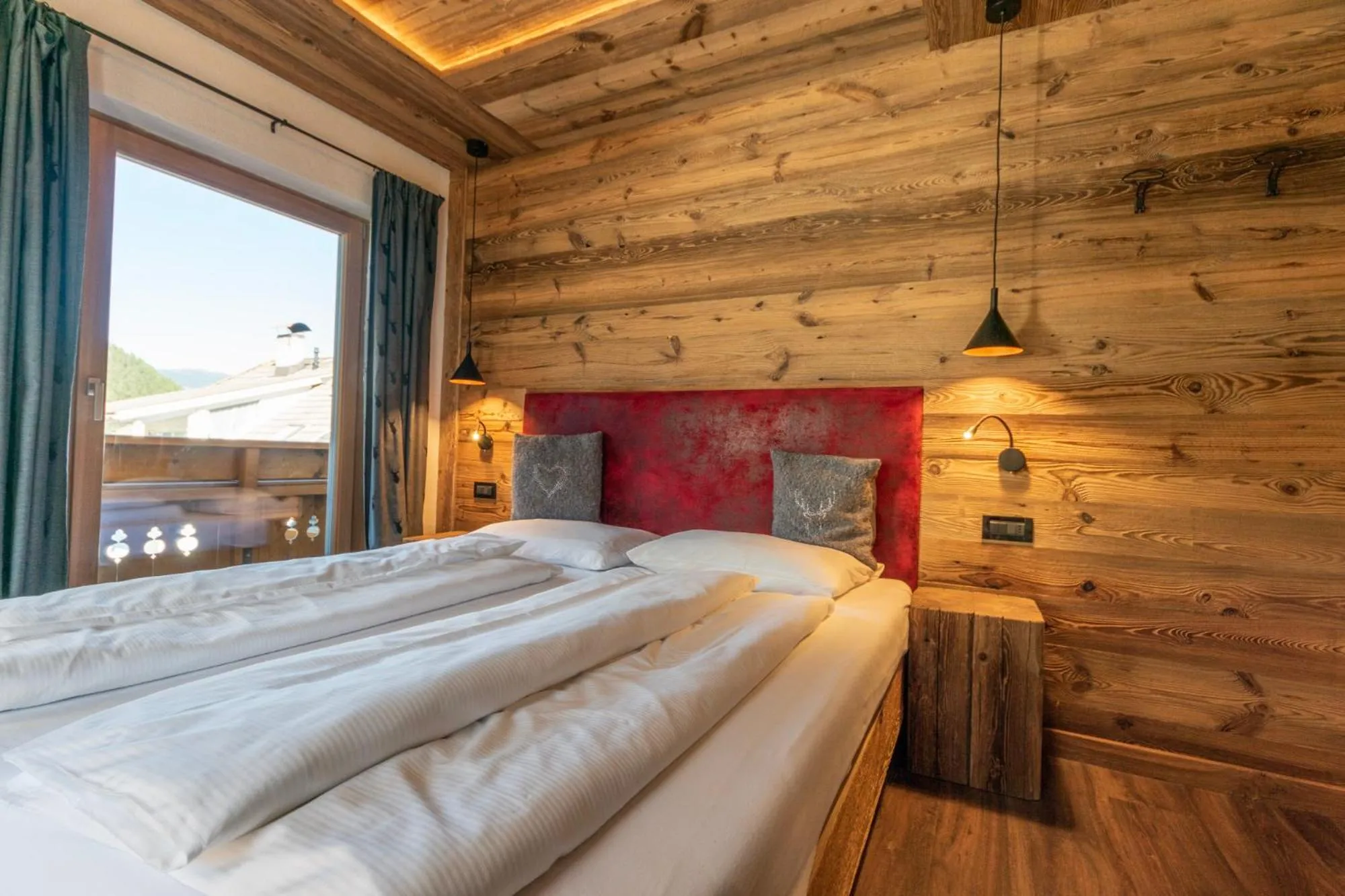 Bedroom, Bed in Alpine Refuge Villa Adler