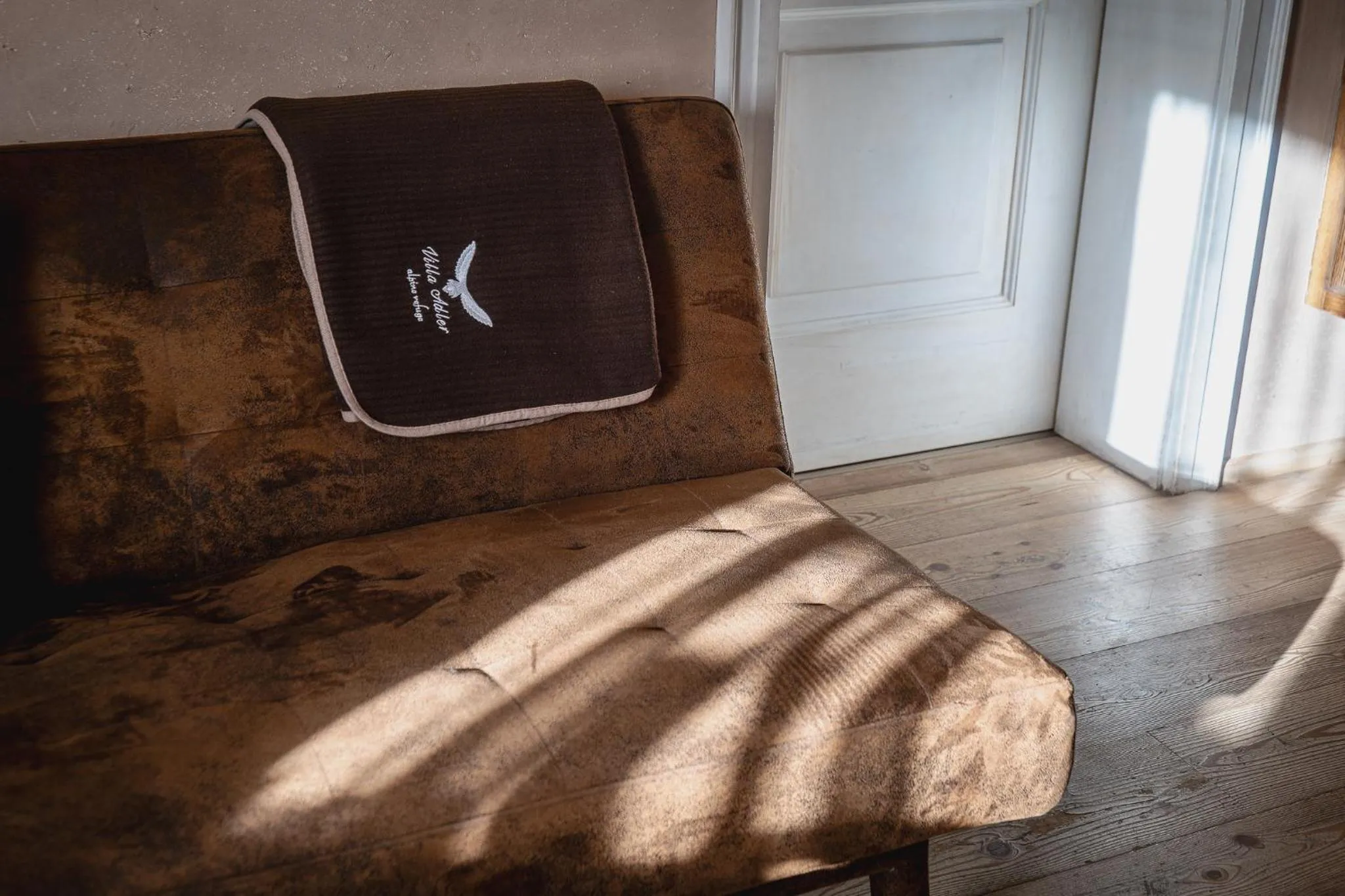 Living room in Alpine Refuge Villa Adler