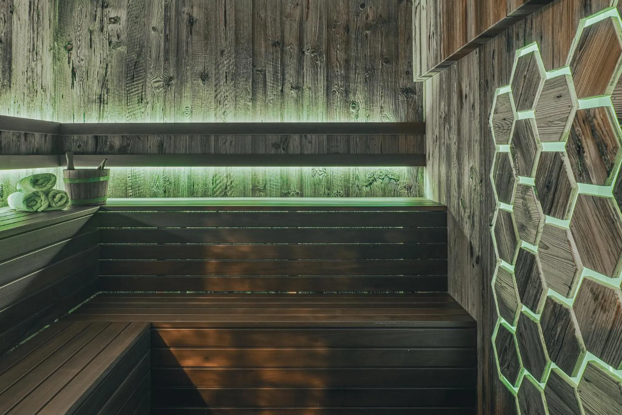 Sauna in Alpine Refuge Villa Adler