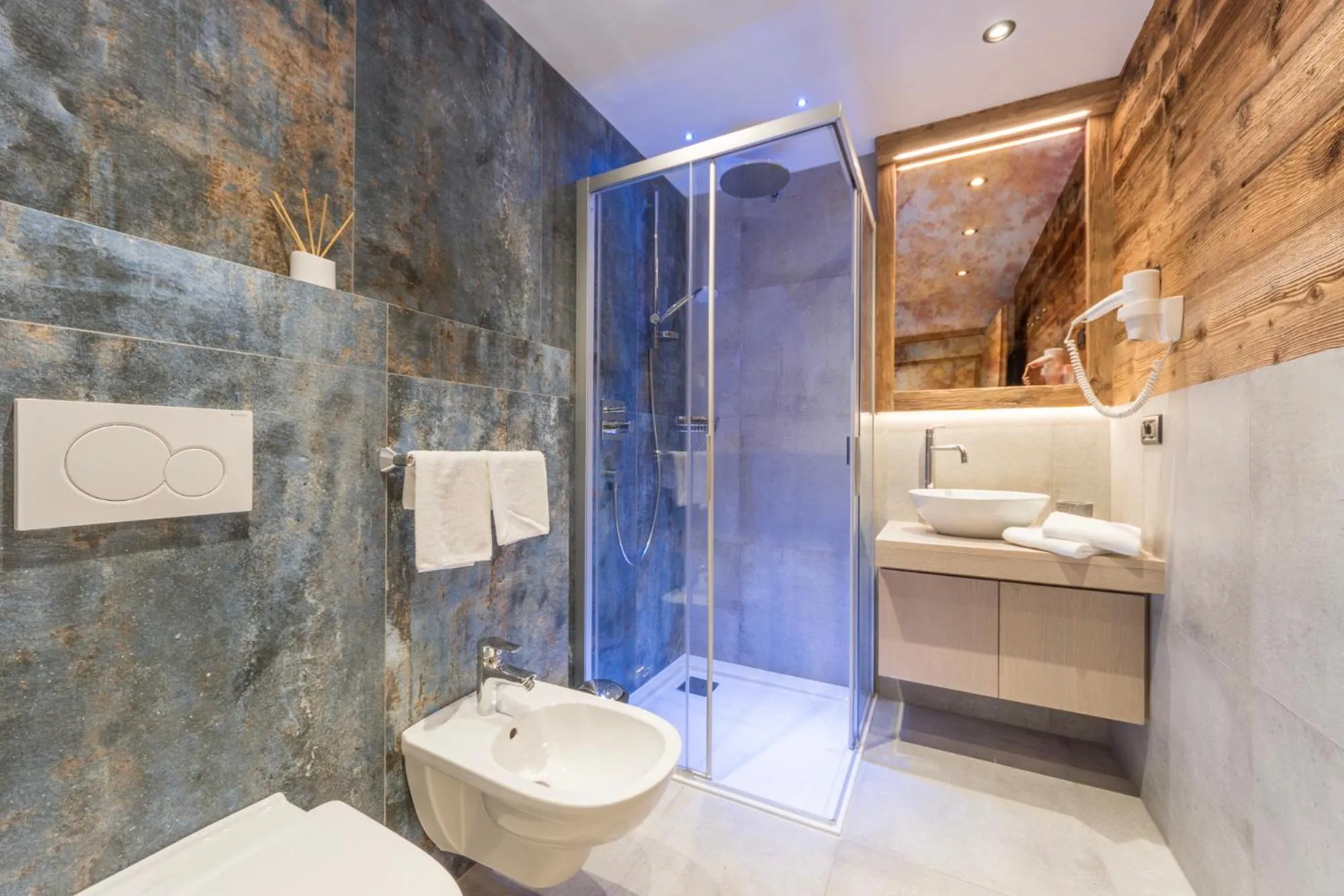 Bathroom in Alpine Refuge Villa Adler