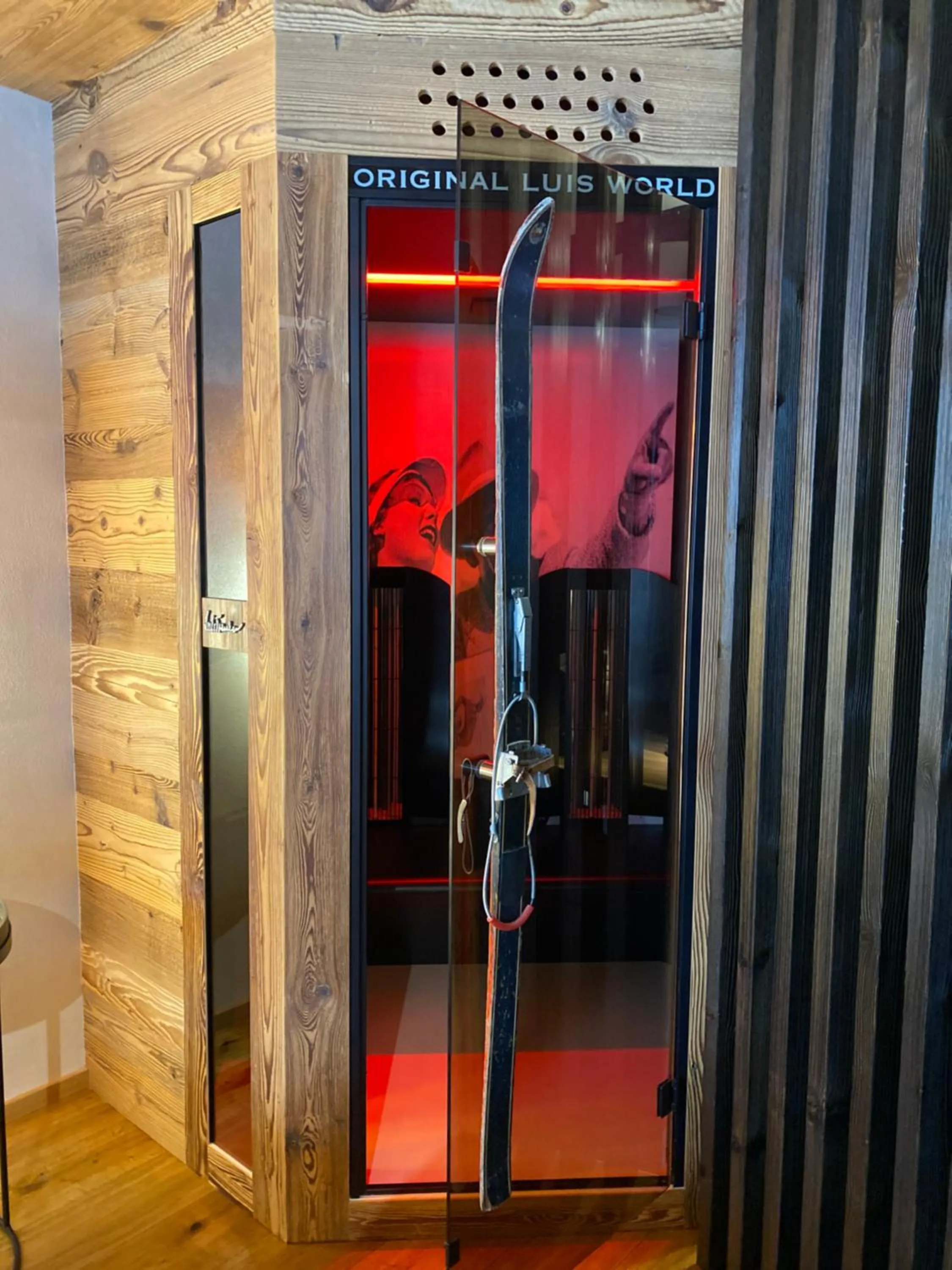 Sauna in Alpine Refuge Villa Adler