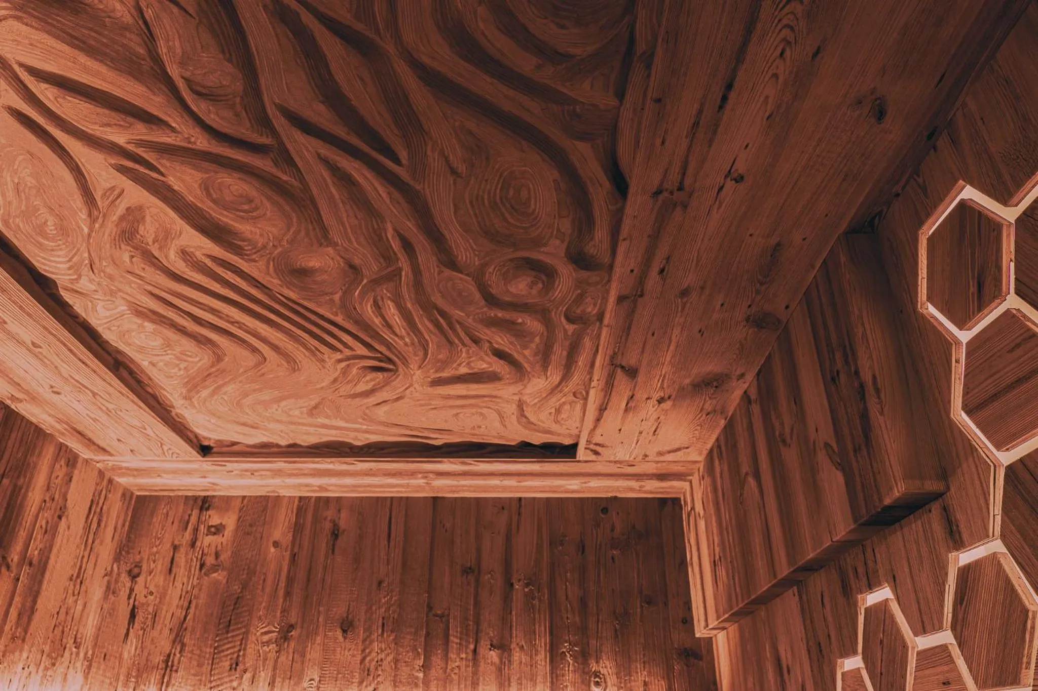 Sauna in Alpine Refuge Villa Adler