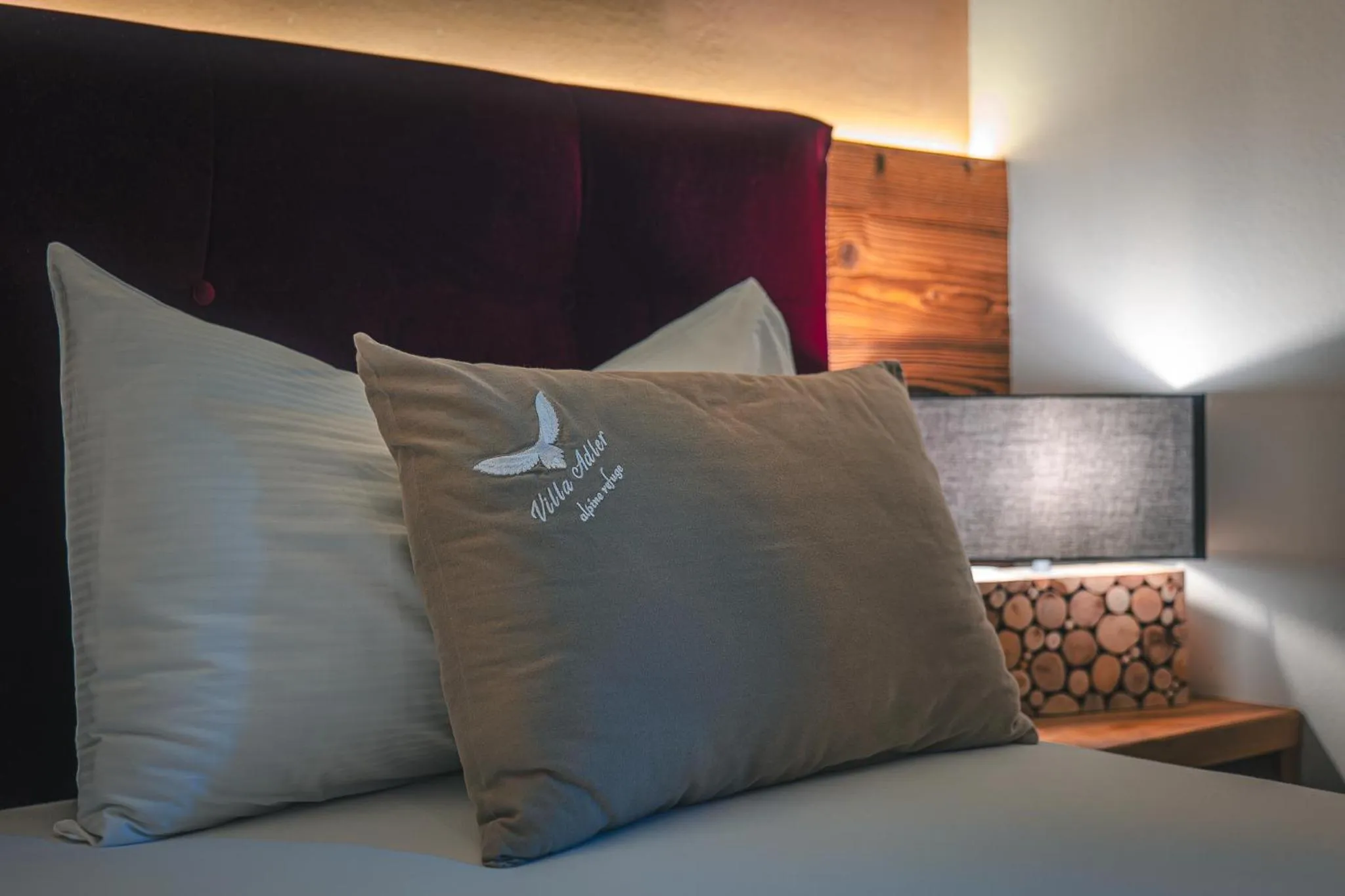 Bed in Alpine Refuge Villa Adler