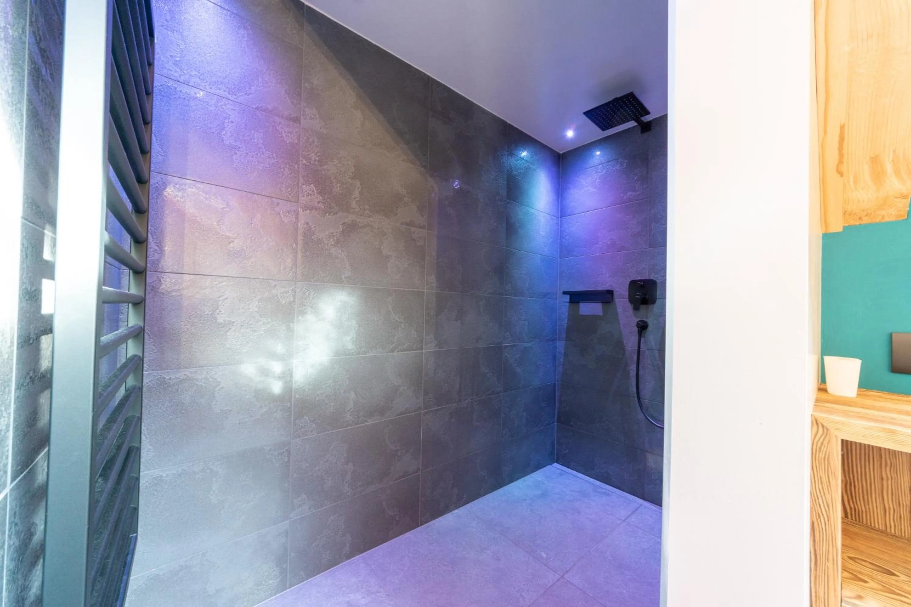 Shower in Alpine Refuge Villa Adler