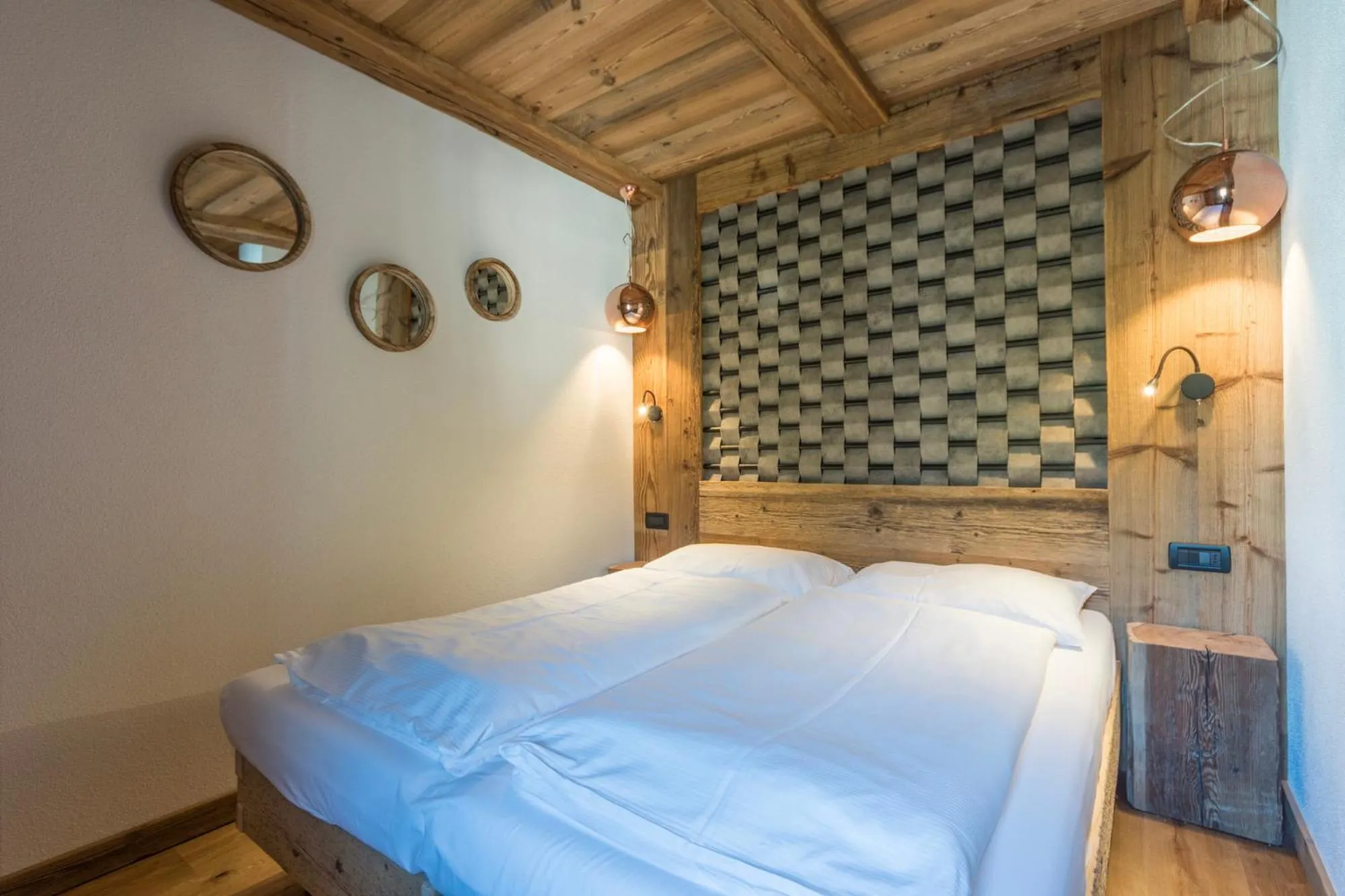 Bedroom, Bed in Alpine Refuge Villa Adler
