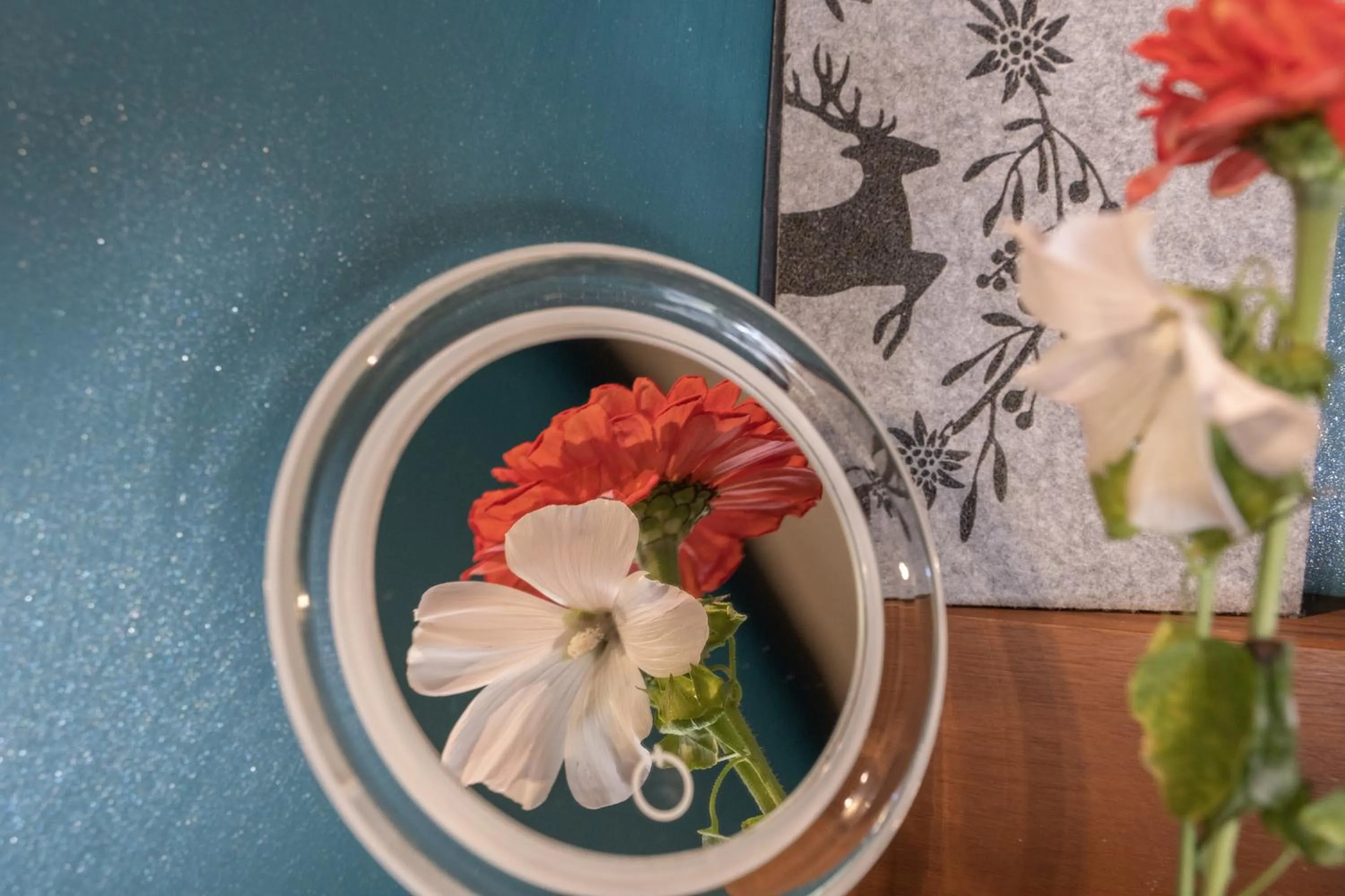 Decorative detail in Alpine Refuge Villa Adler