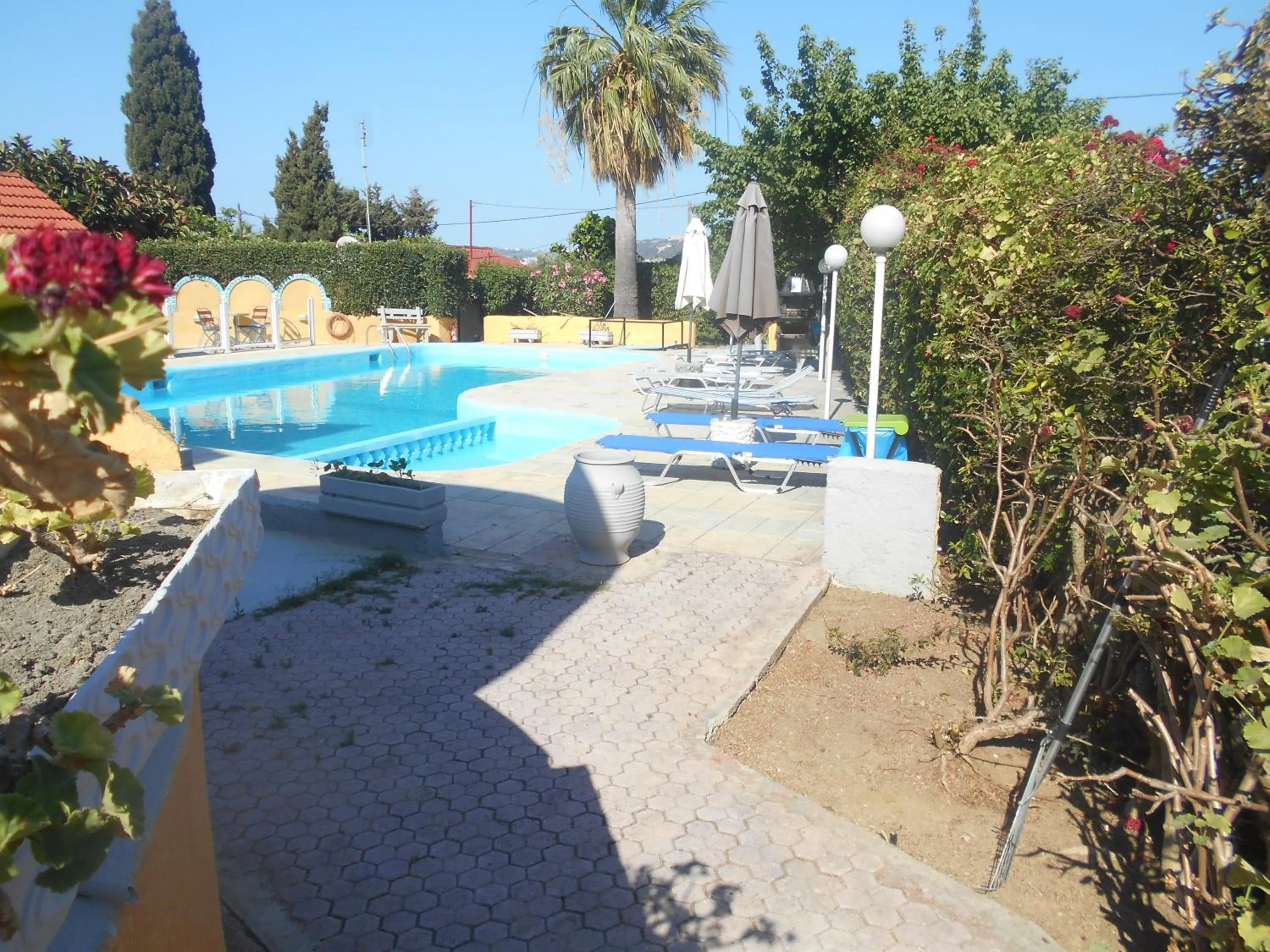Pool view in Villa Sofia