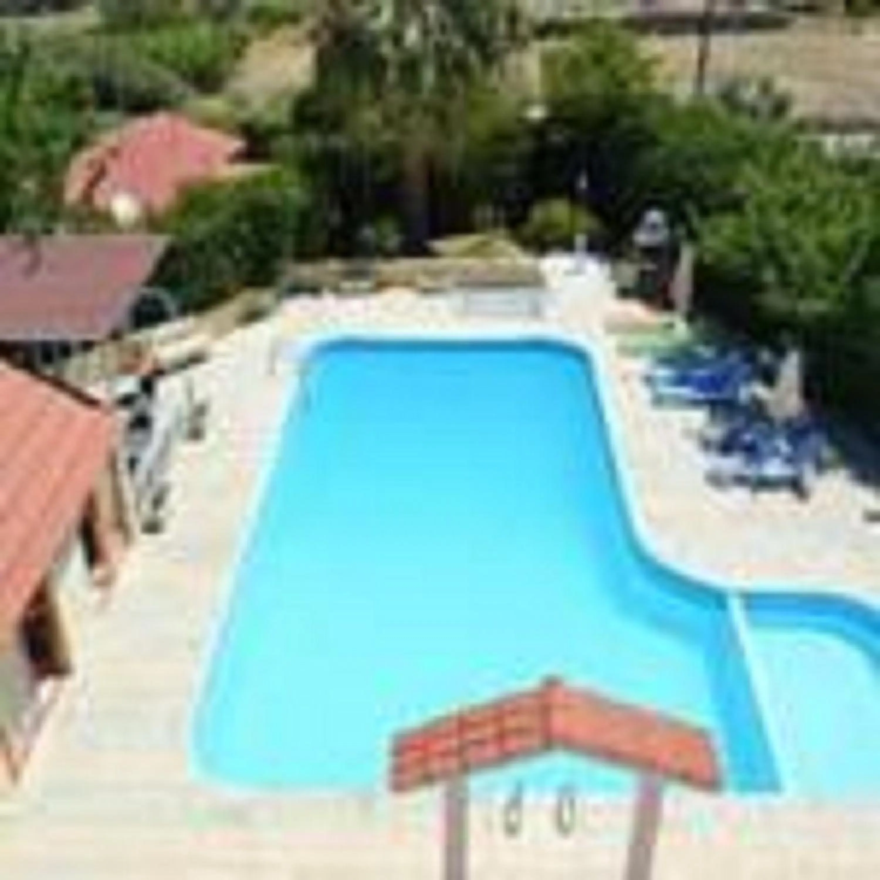 Bird's eye view in Villa Sofia