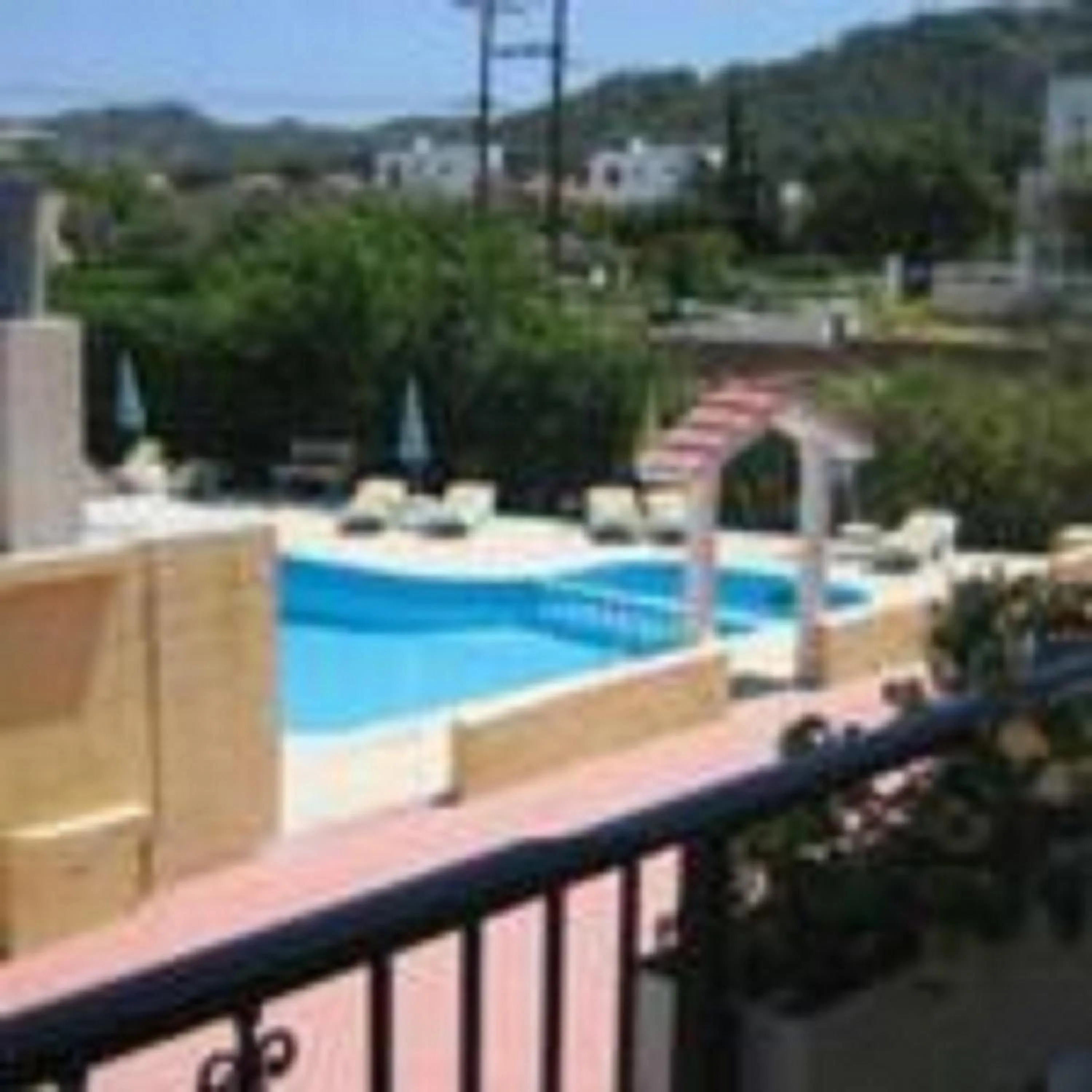 Bird's eye view in Villa Sofia