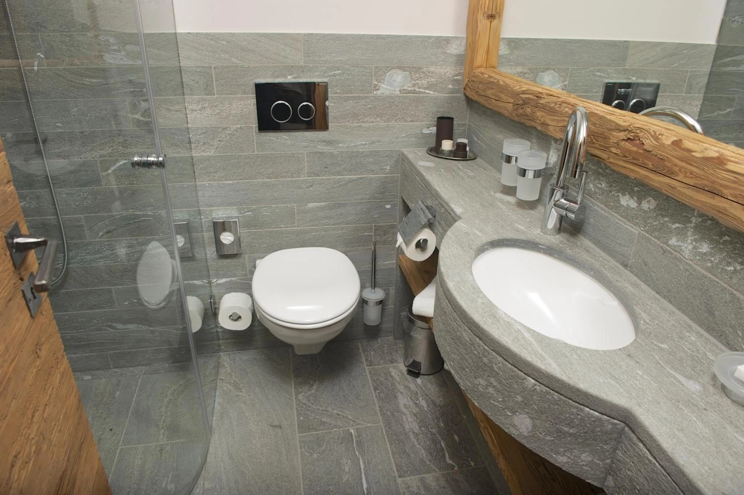 Bathroom in Hotelino Petit Chalet