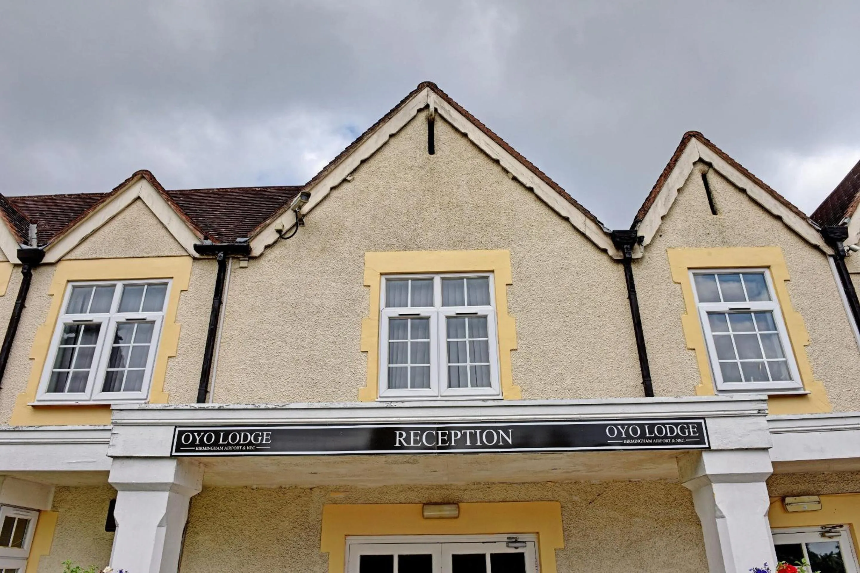 Facade/entrance in The Gables Hotel, Birmingham Airport