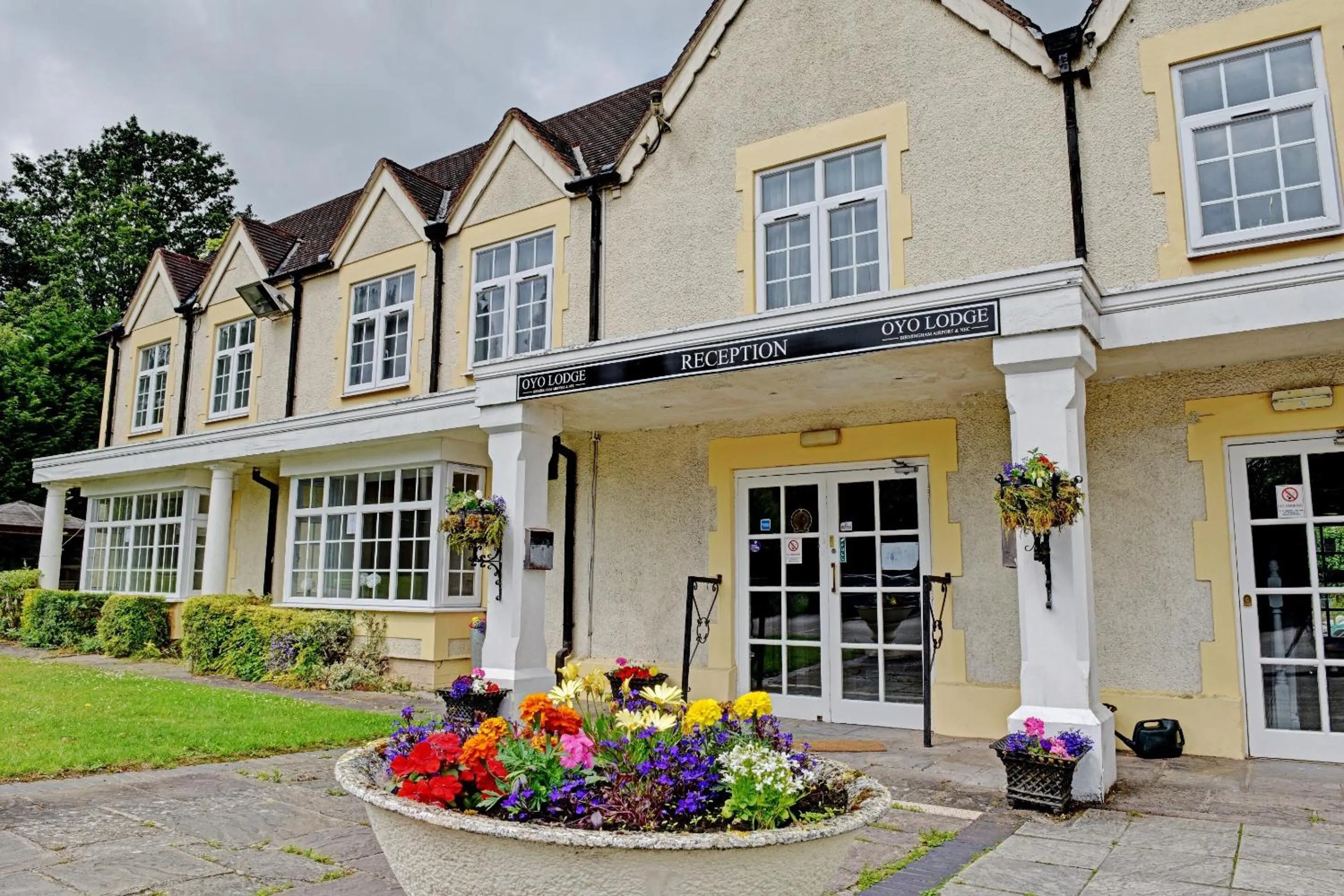 Facade/entrance in The Gables Hotel, Birmingham Airport