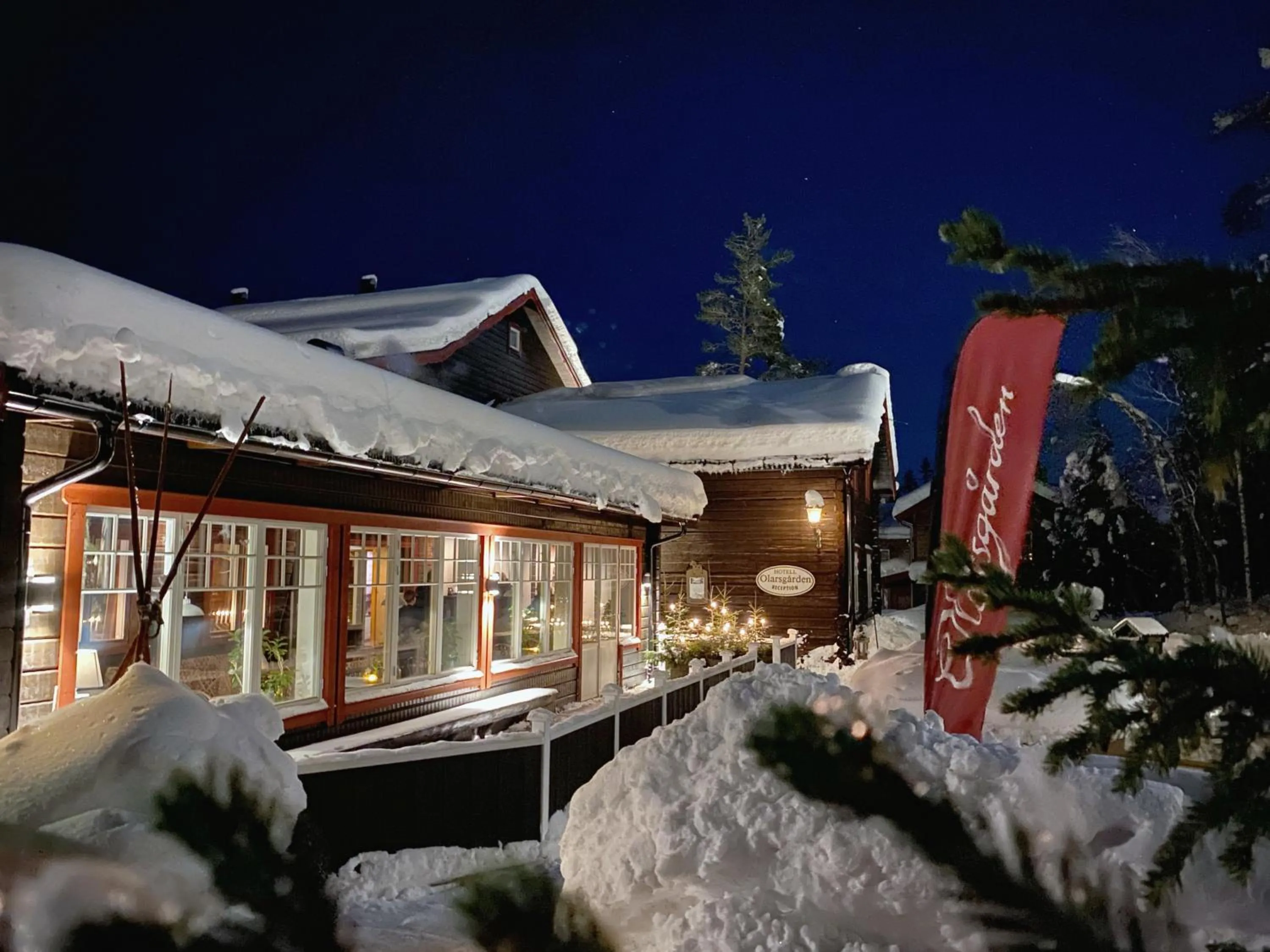 Property building in Olarsgården Hotell