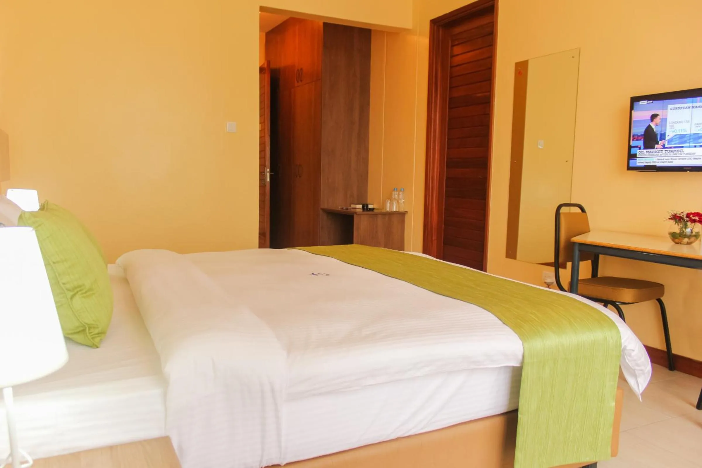 TV and multimedia, Bed in LIA Hotel & Training Centre