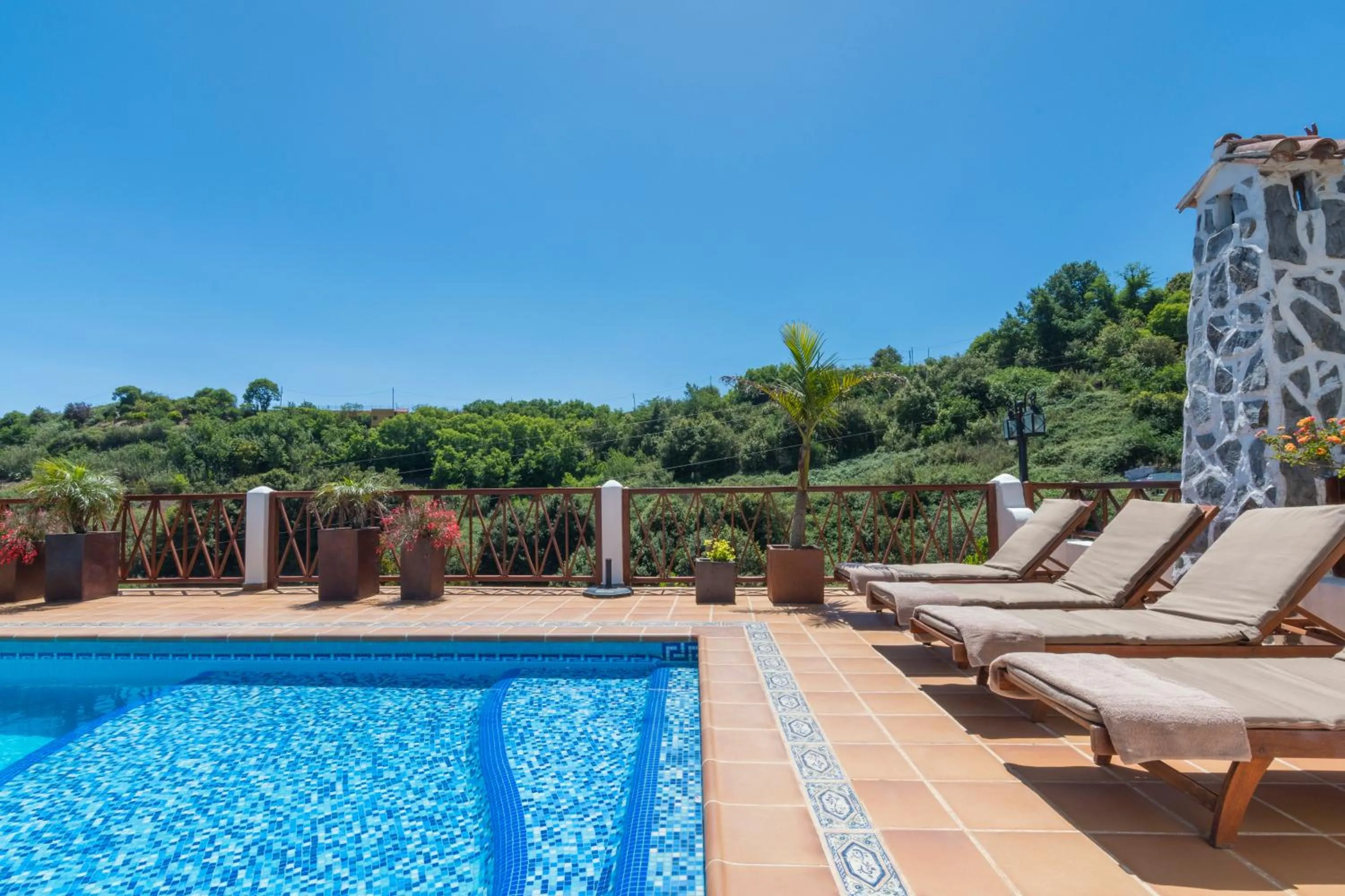 Swimming pool in Finca Casas Nanitas