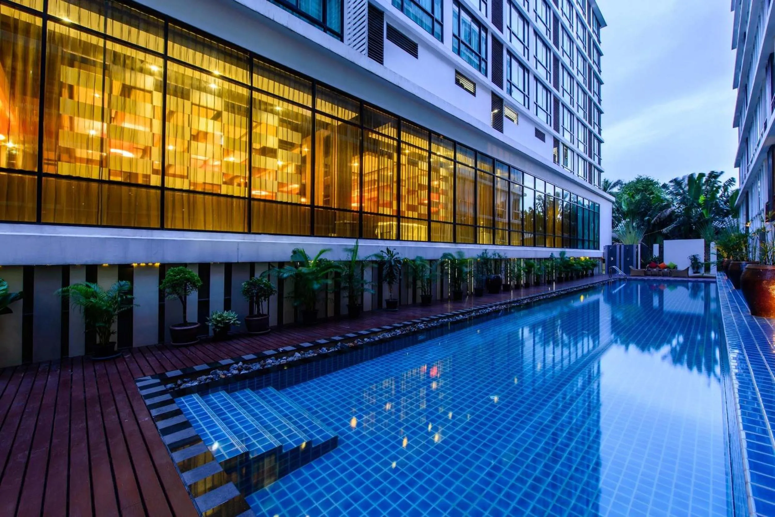 Property building in Mida Hotel Ngamwongwan - SHA Plus