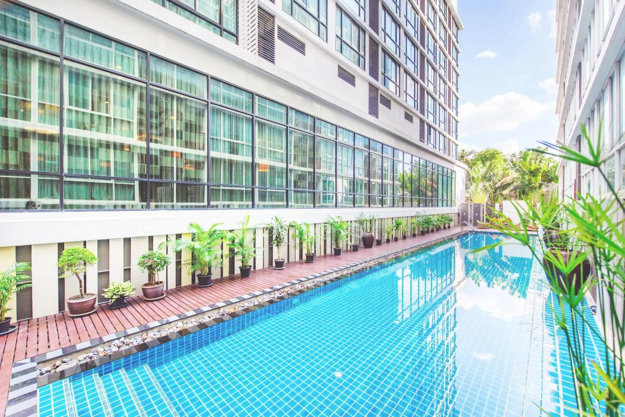 Property building in Mida Hotel Ngamwongwan - SHA Plus