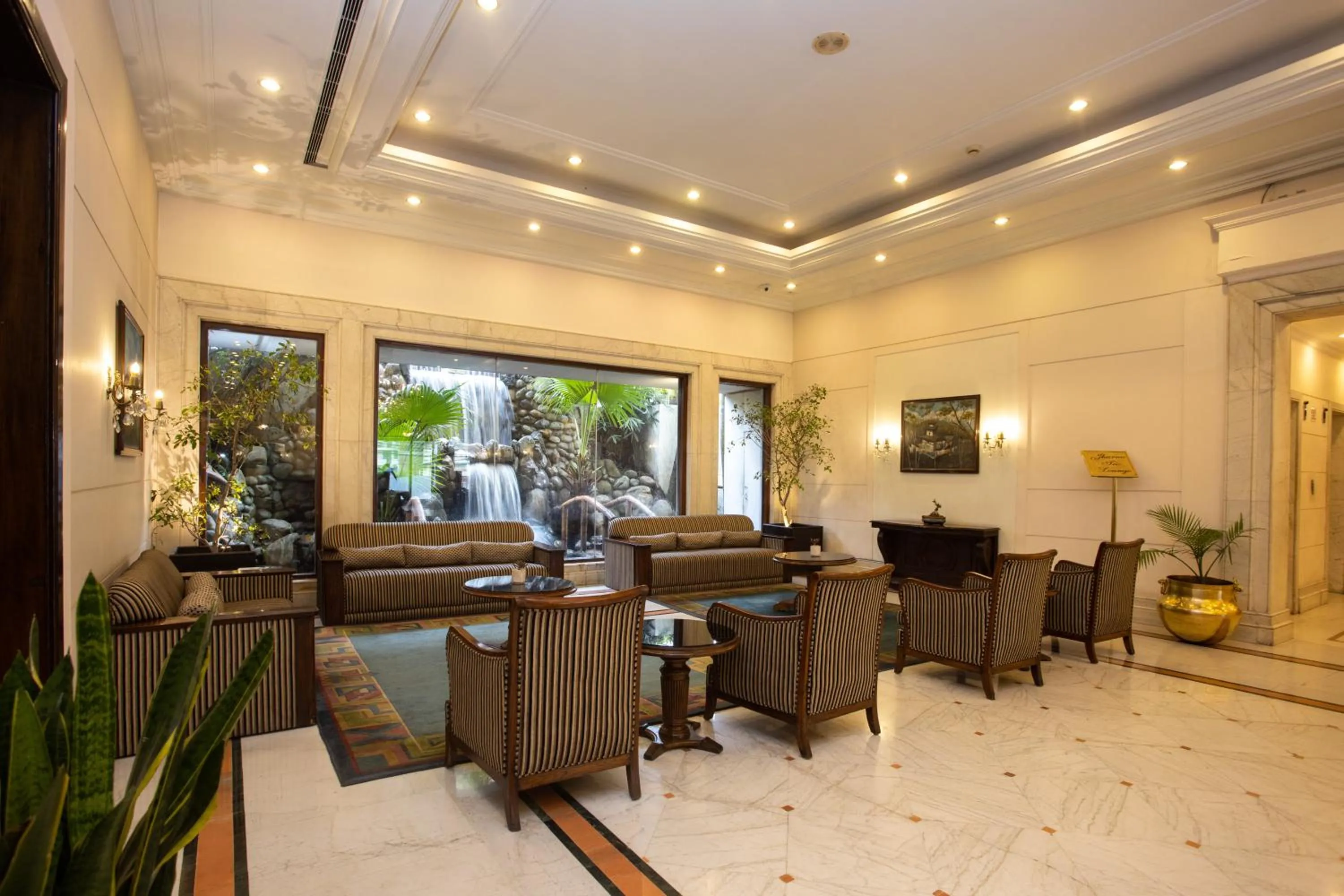 Lobby or reception in Grand Hotel Kathmandu