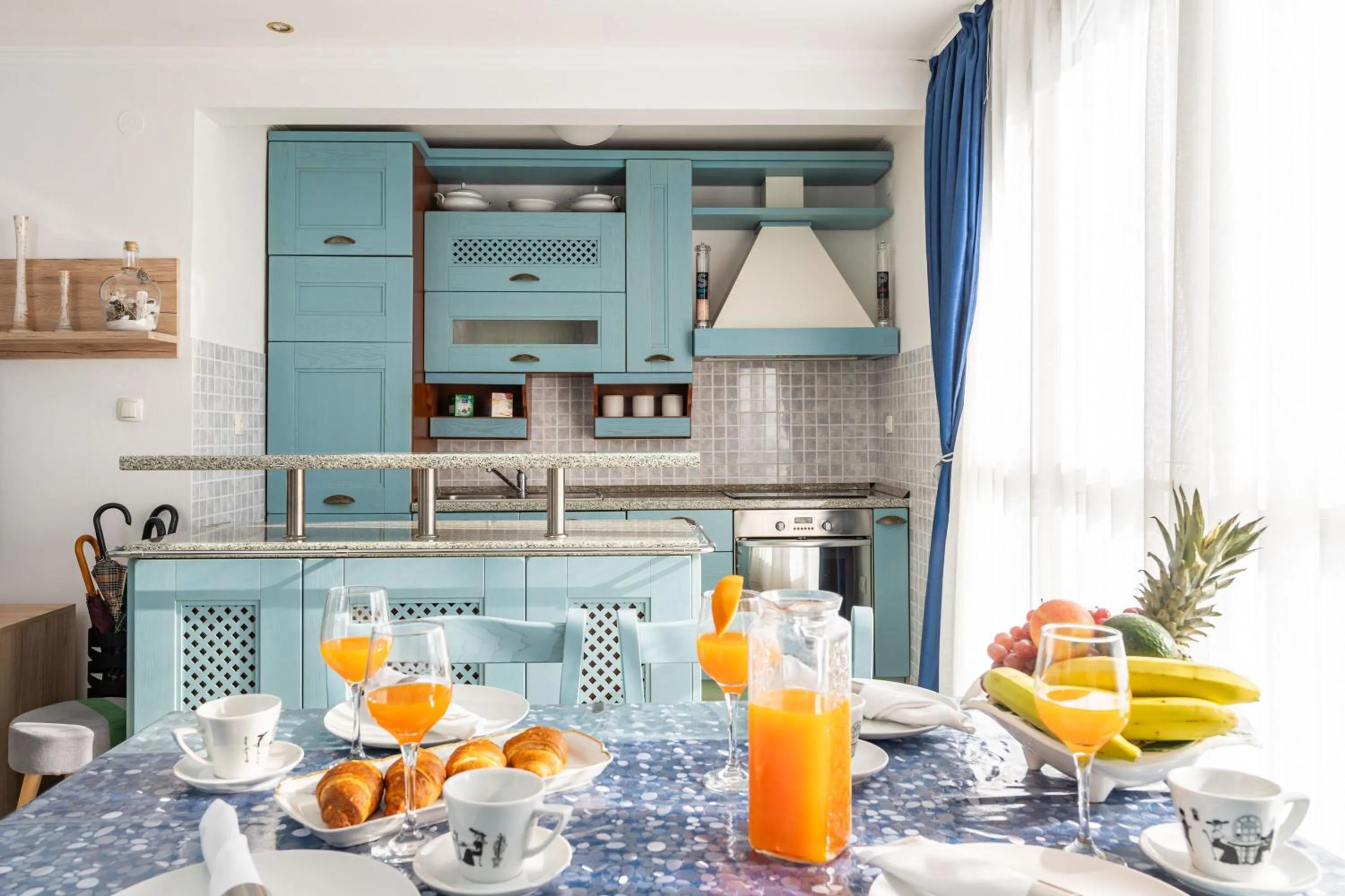 kitchen in Apartments and Room Lora