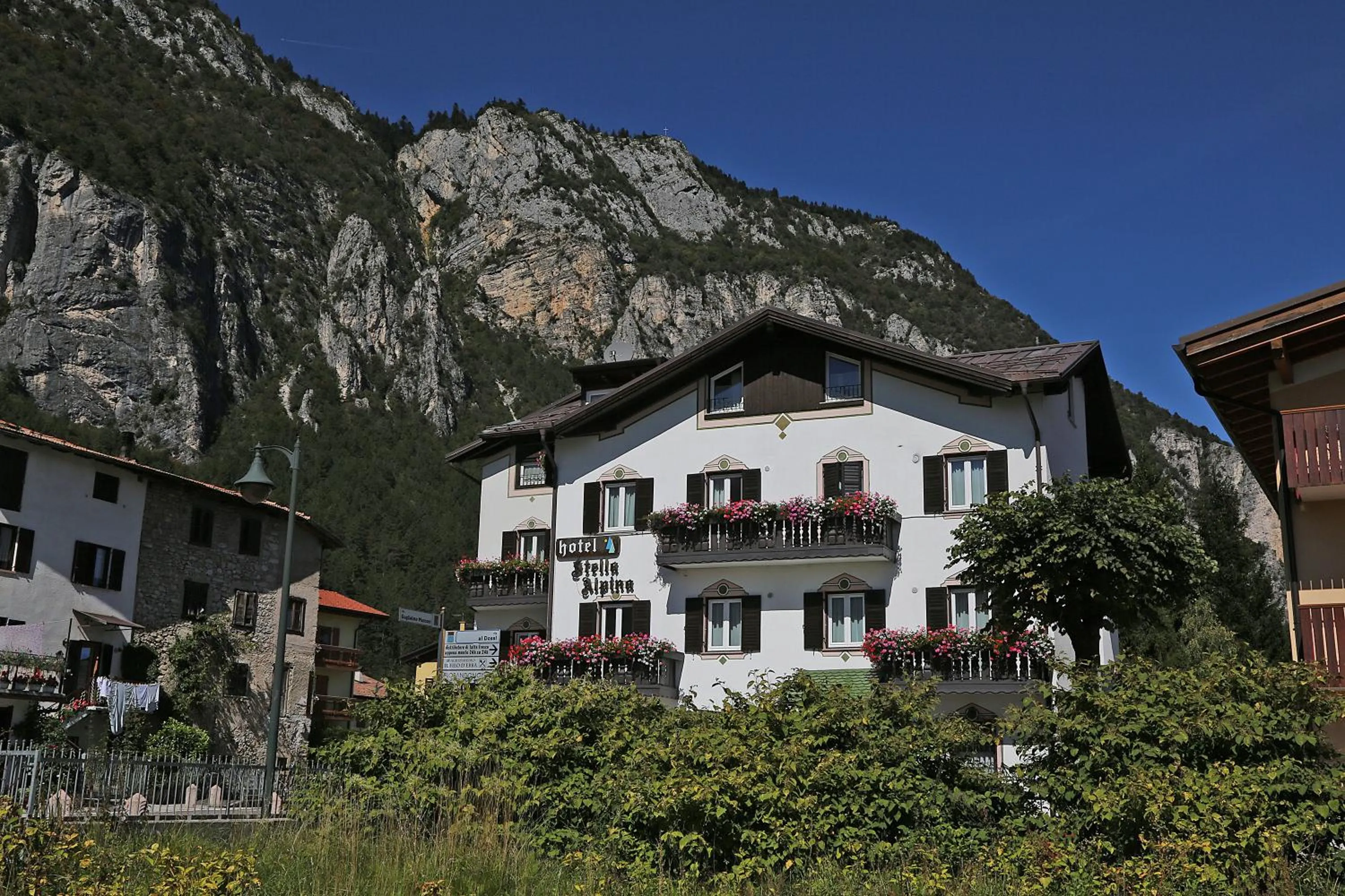 Decorative detail in Hotel Stella Alpina