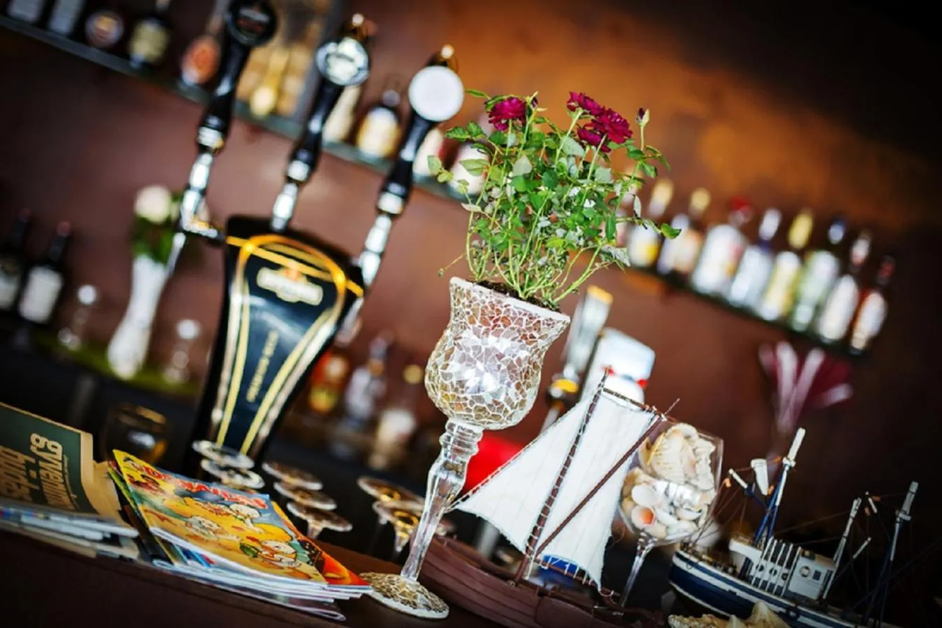 Food and drinks in Zaliasis slenis - Self check-in hotel - Free parking