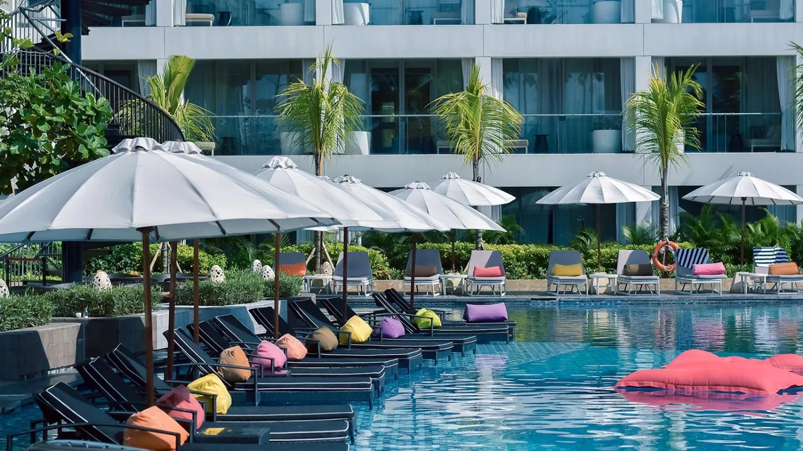 Swimming pool in The Stones Hotel - Legian Bali