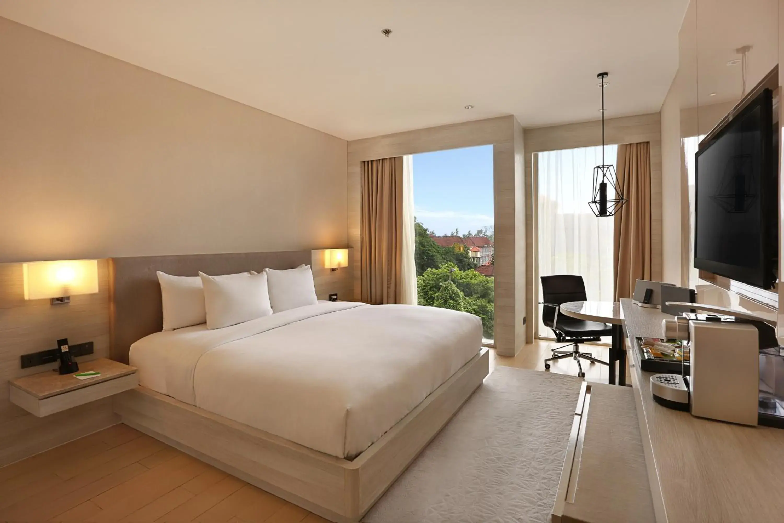 Deluxe Room King Bed, Guest Room, 1 King in The Stones Hotel - Legian Bali, Autograph Collection Deluxe Room King Bed, Guest Room, 1 King in The Stones Hotel - Legian Bali, Autograph Collection