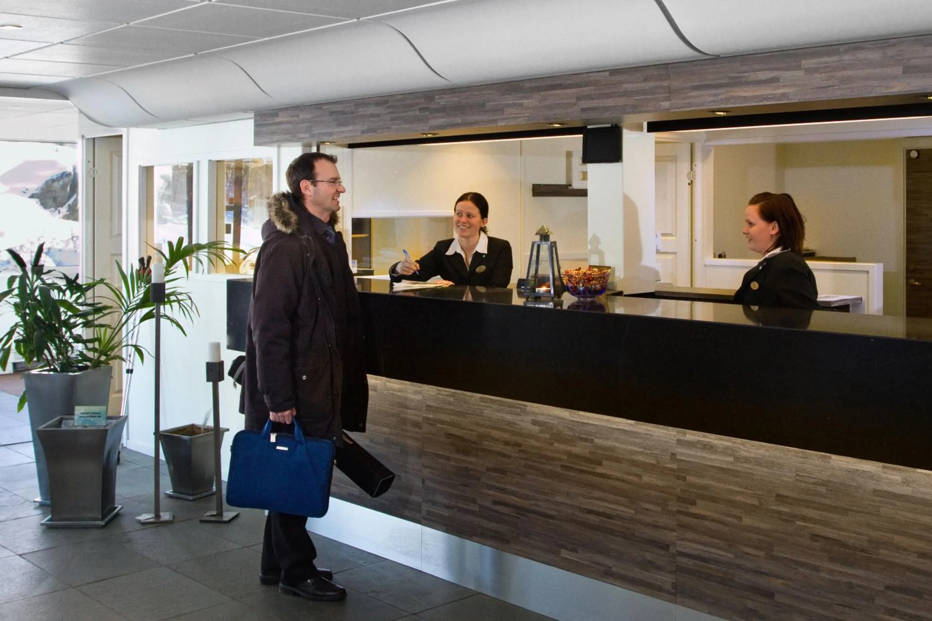 Lobby or reception in Bohusgården Hotell & Konferens