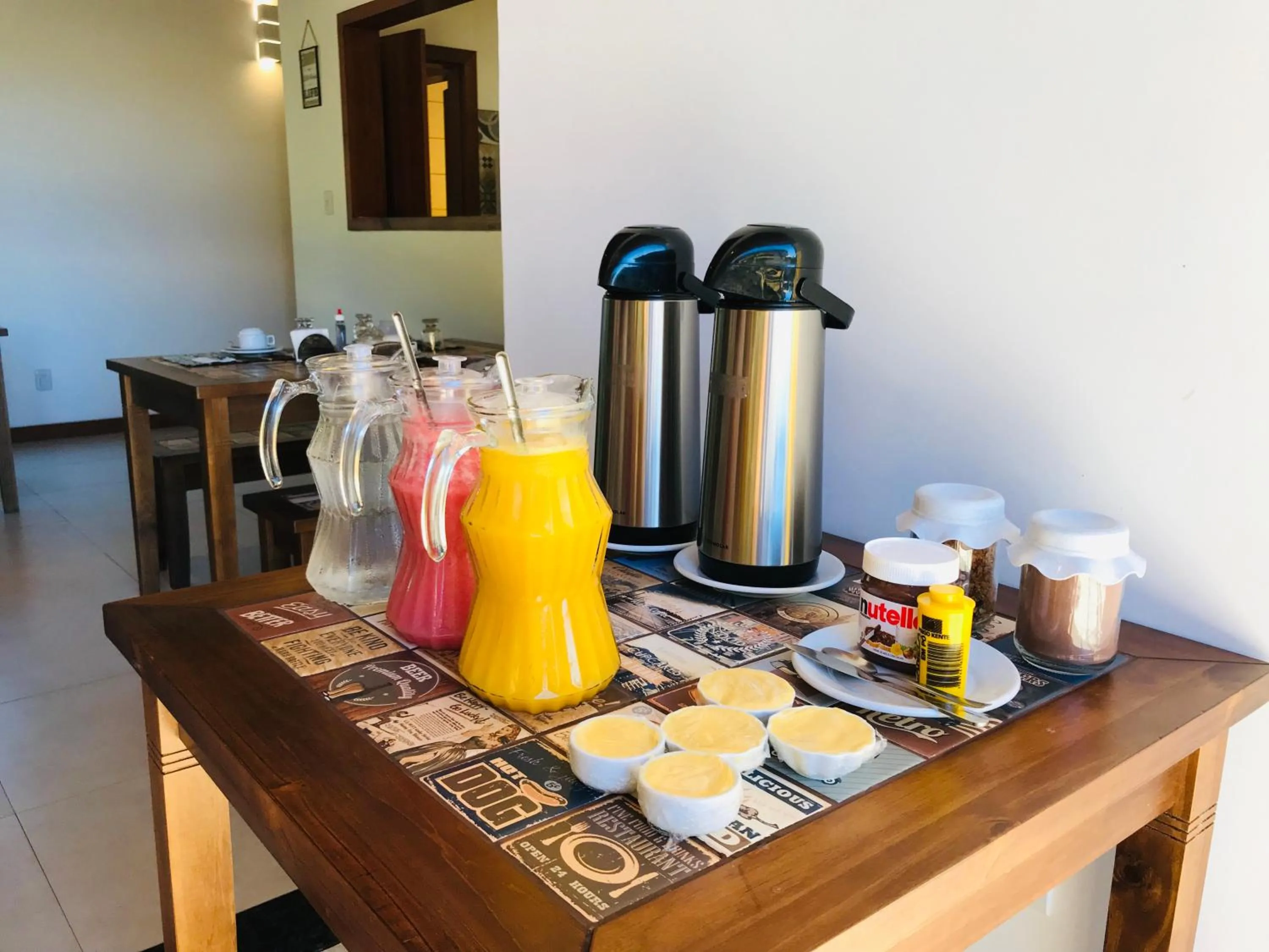 Breakfast in Pousada Villa Dos Sonhos