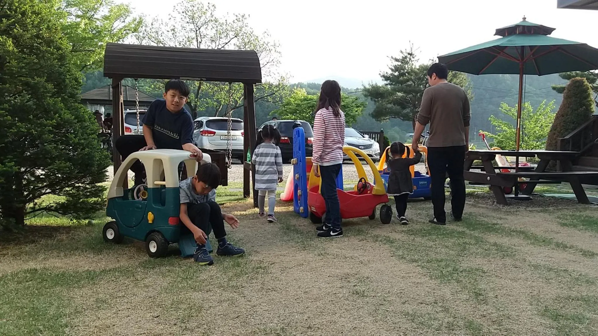 Garden in Forest of Color Pension